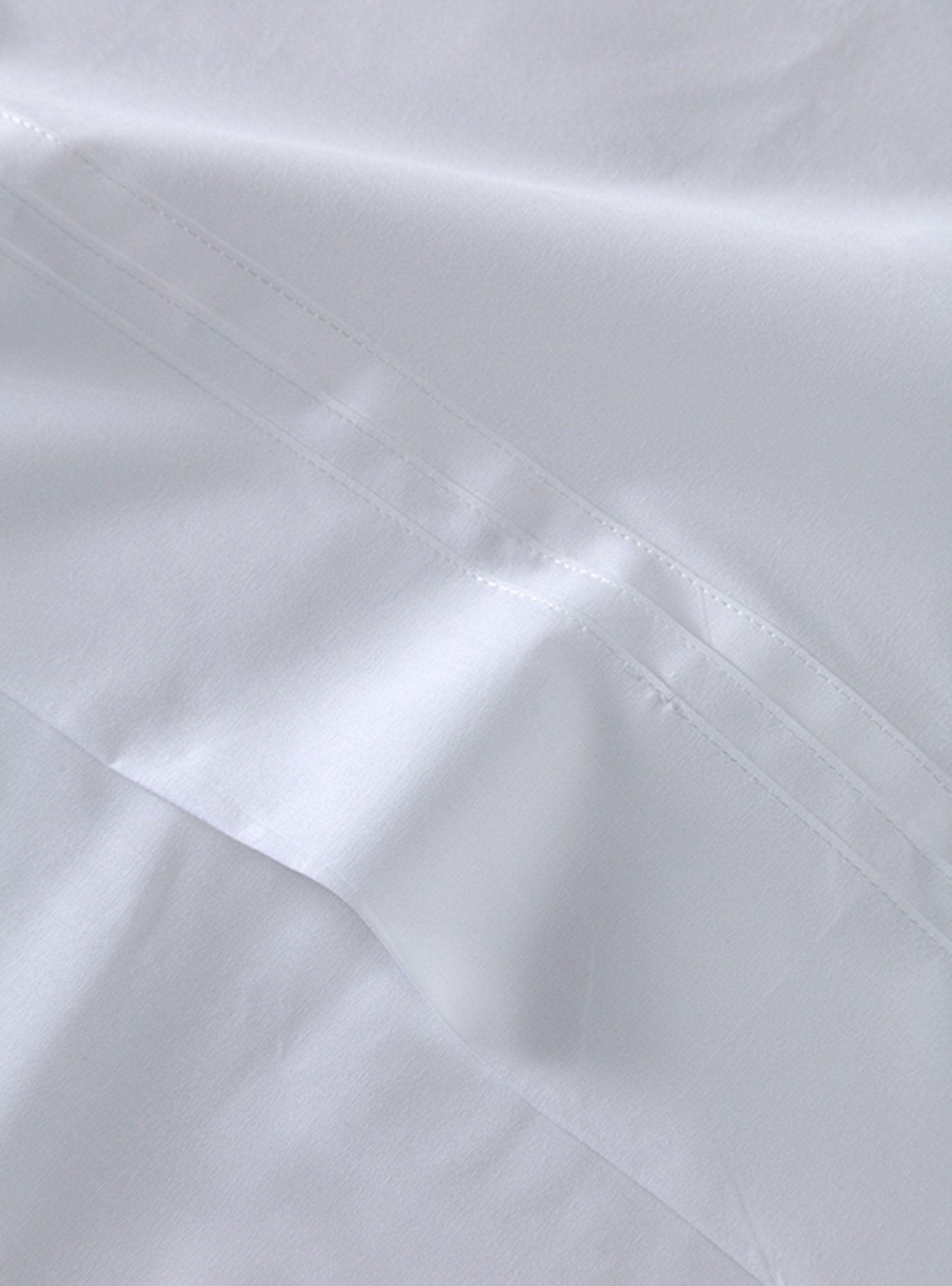 Juego de Sábanas 200 Hilos Blanco Súper King-2