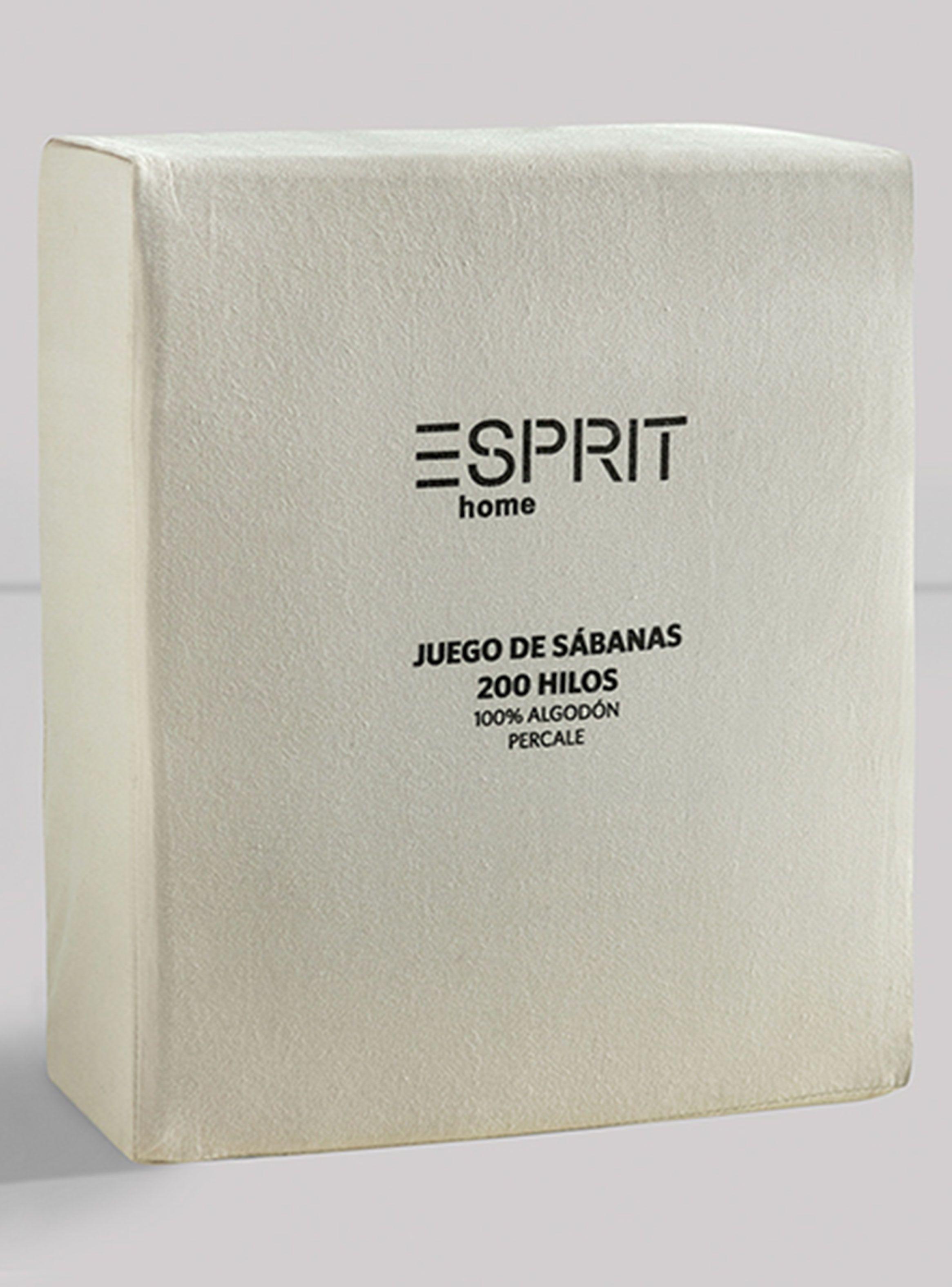 Juego de Sábanas 200 Hilos Crudo 2 Plazas-3