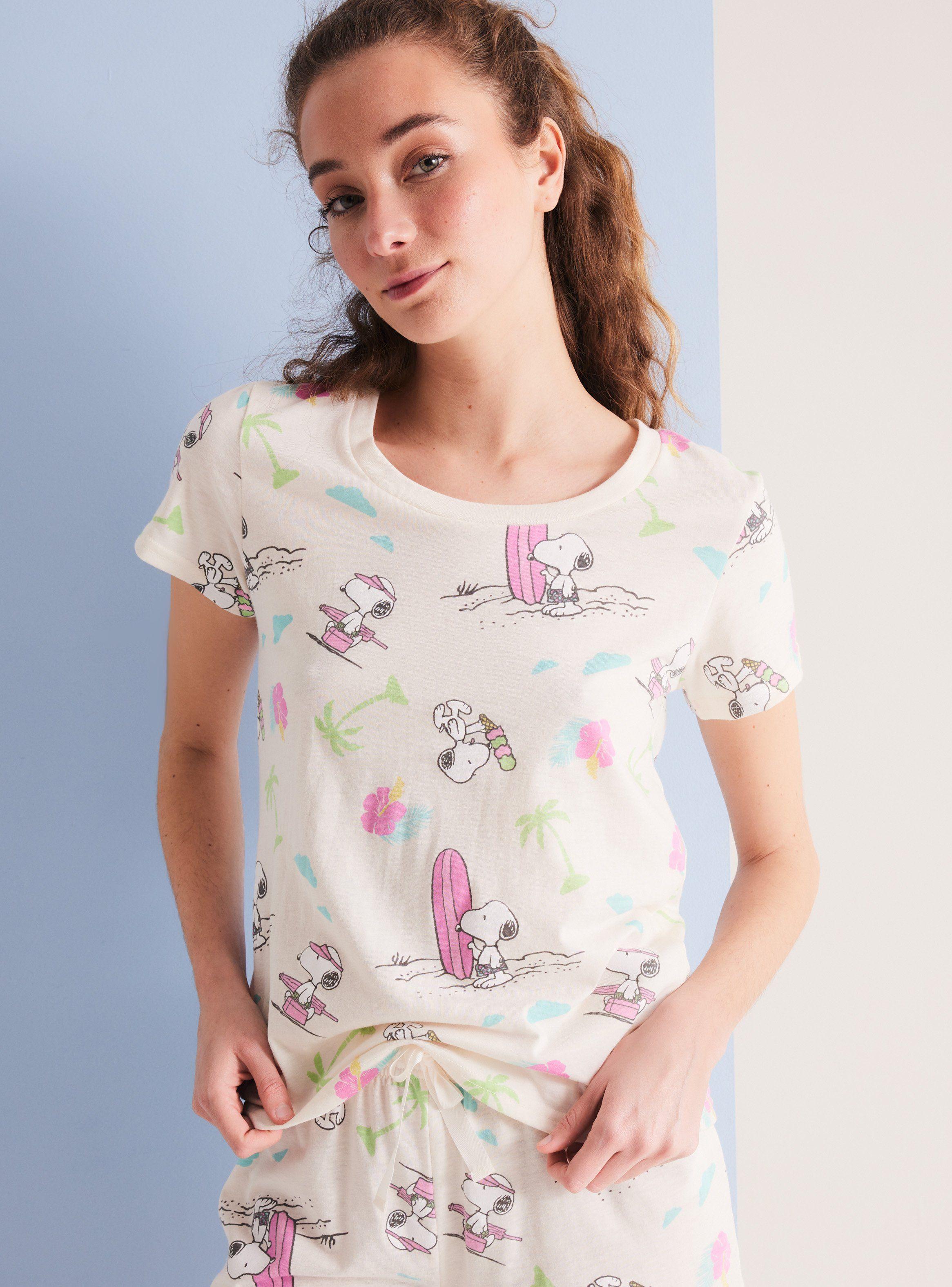 Pijama Full Print Licencia Snoopy en Caja-2