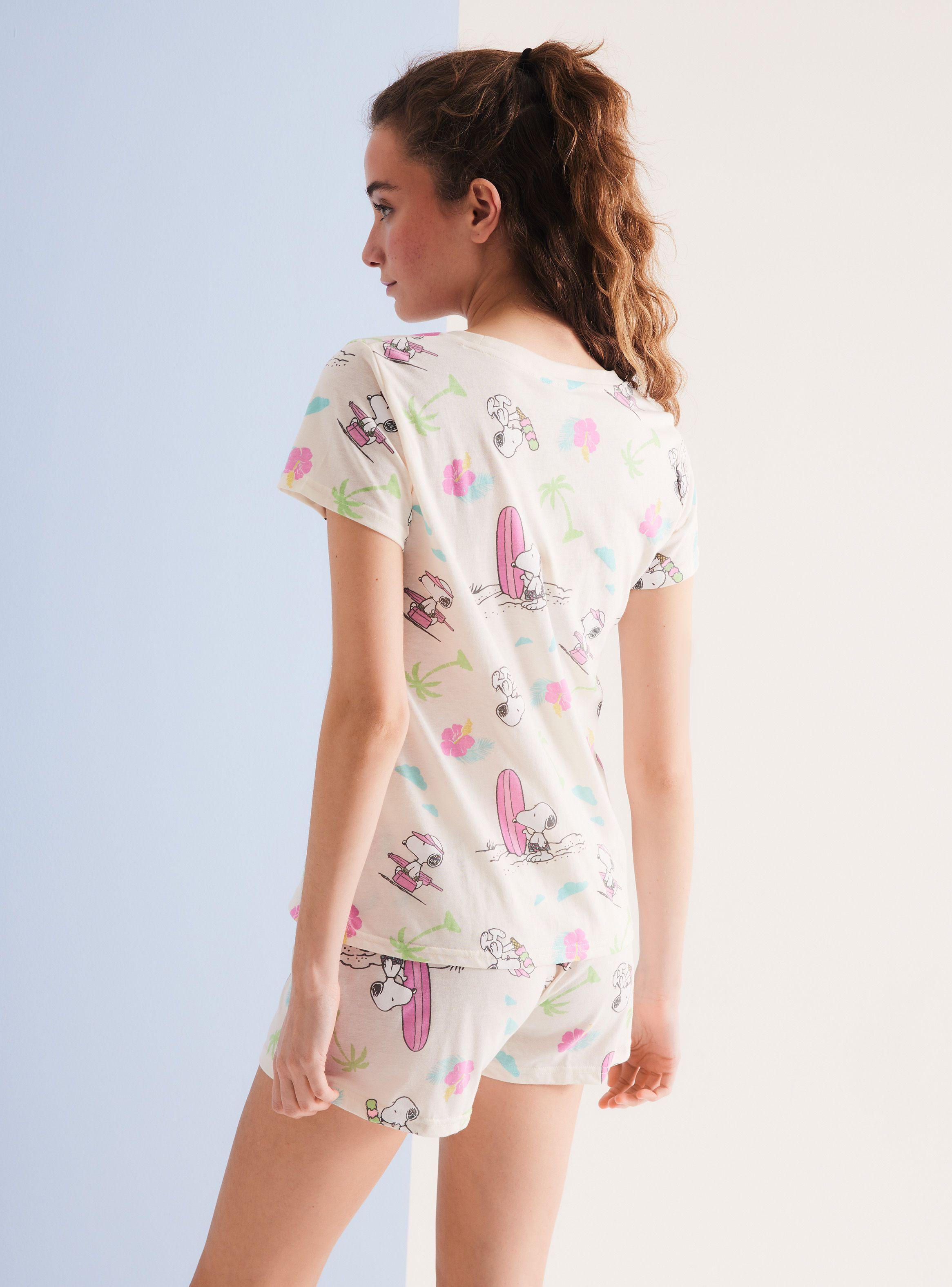 Pijama Full Print Licencia Snoopy en Caja-1