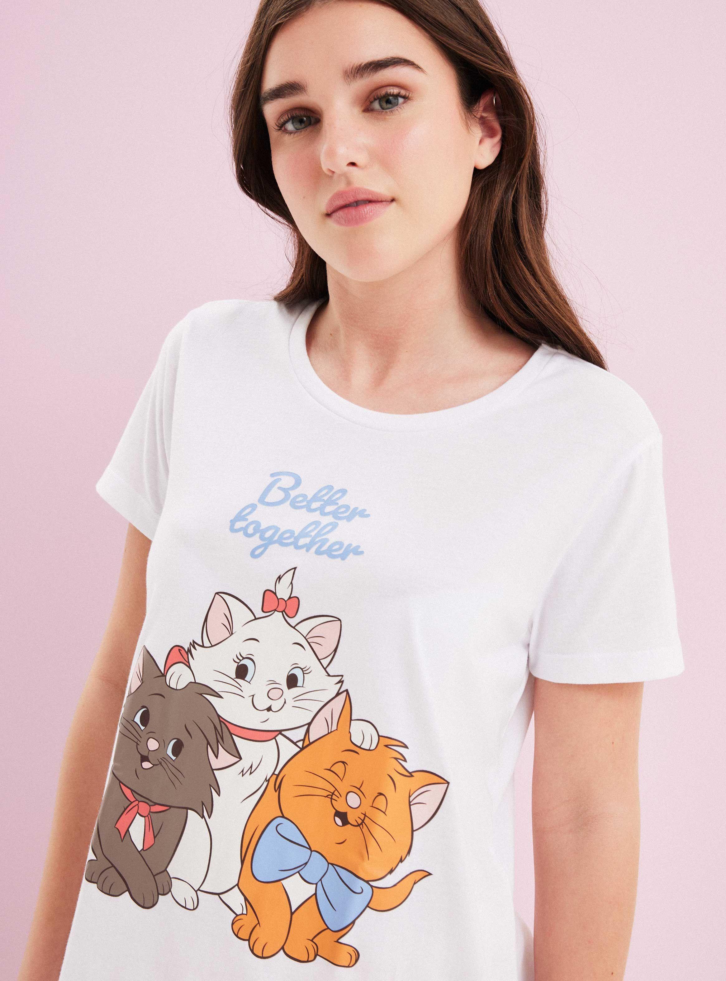 Pijama Disney Marie Estampado en Caja-3
