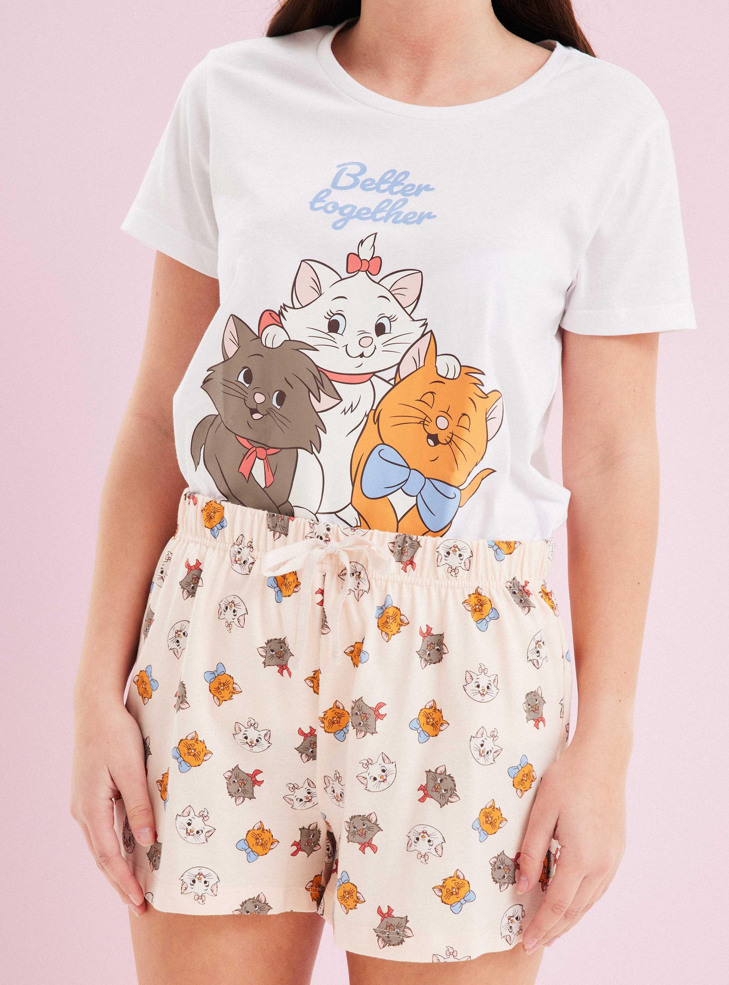 Pijama Disney Marie Estampado en Caja-2