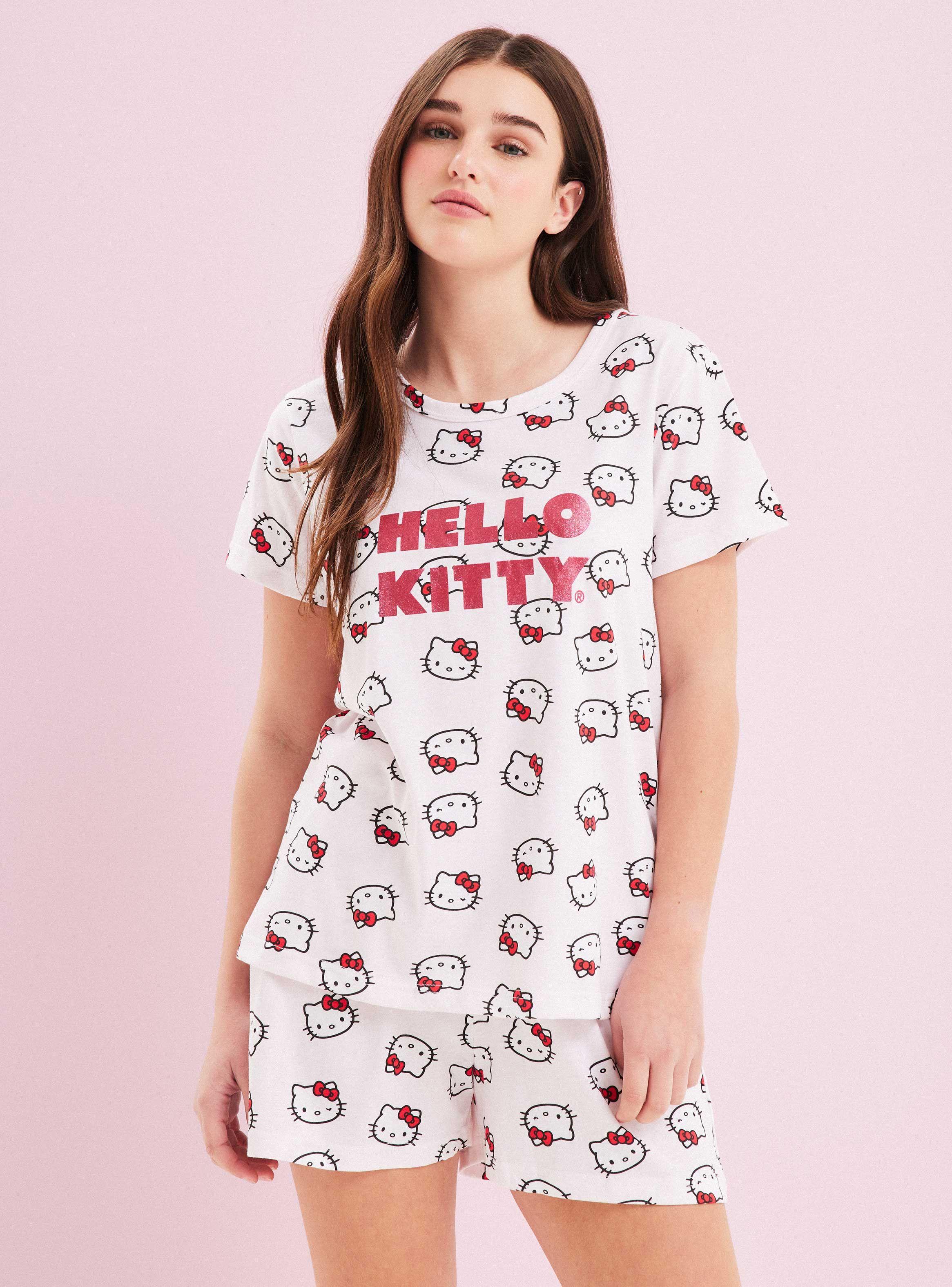 Pijama Licencia Hello Kitty Estampado en Caja-0