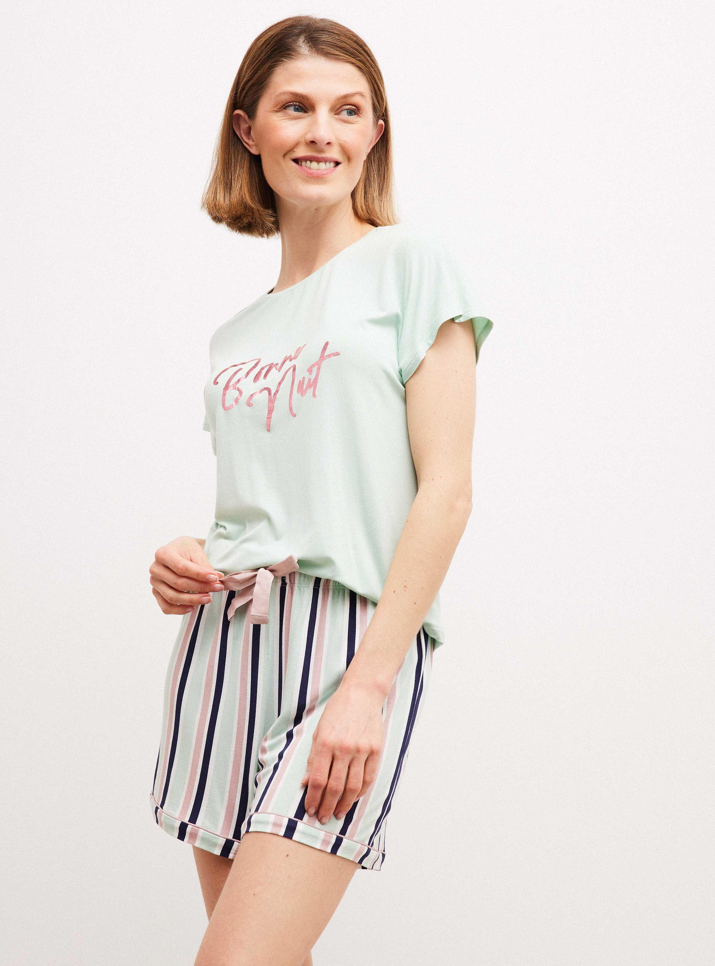 Polera Pijama con Estampado de Folia Ármalo-0