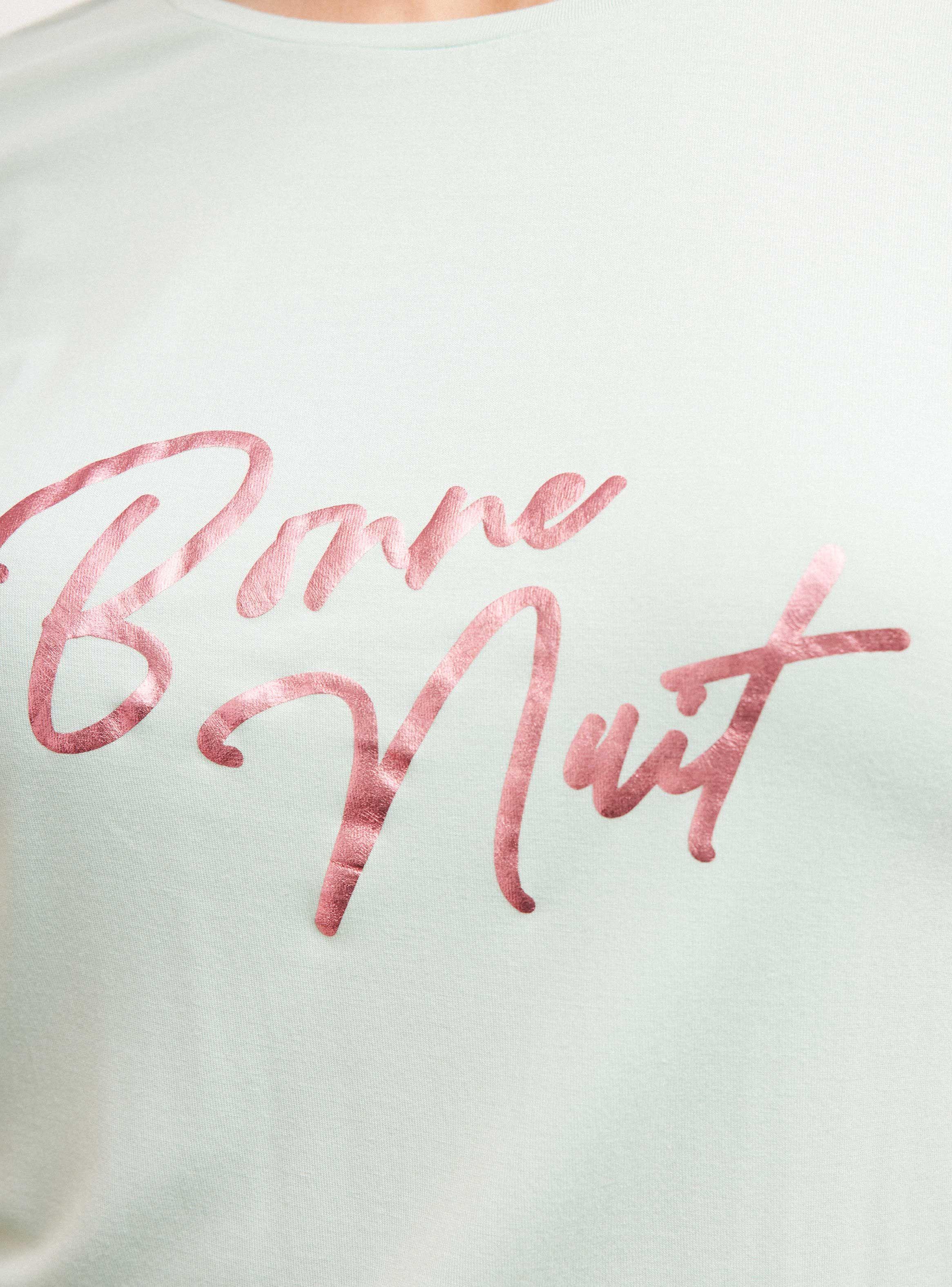 Polera Pijama con Estampado de Folia Ármalo-3