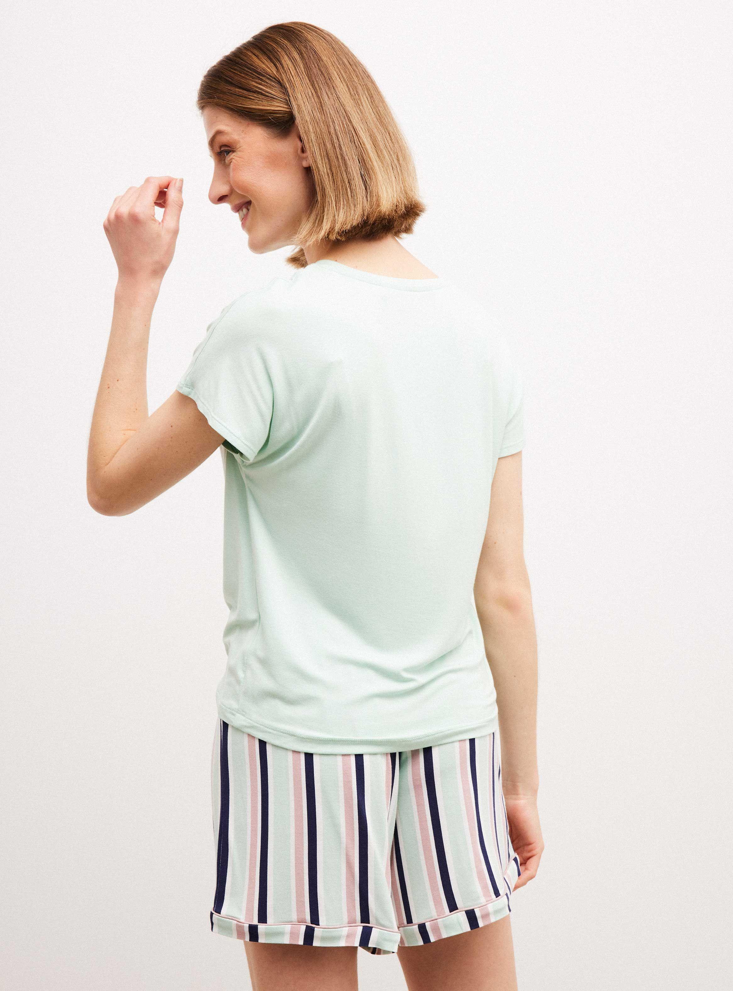 Polera Pijama con Estampado de Folia Ármalo-1