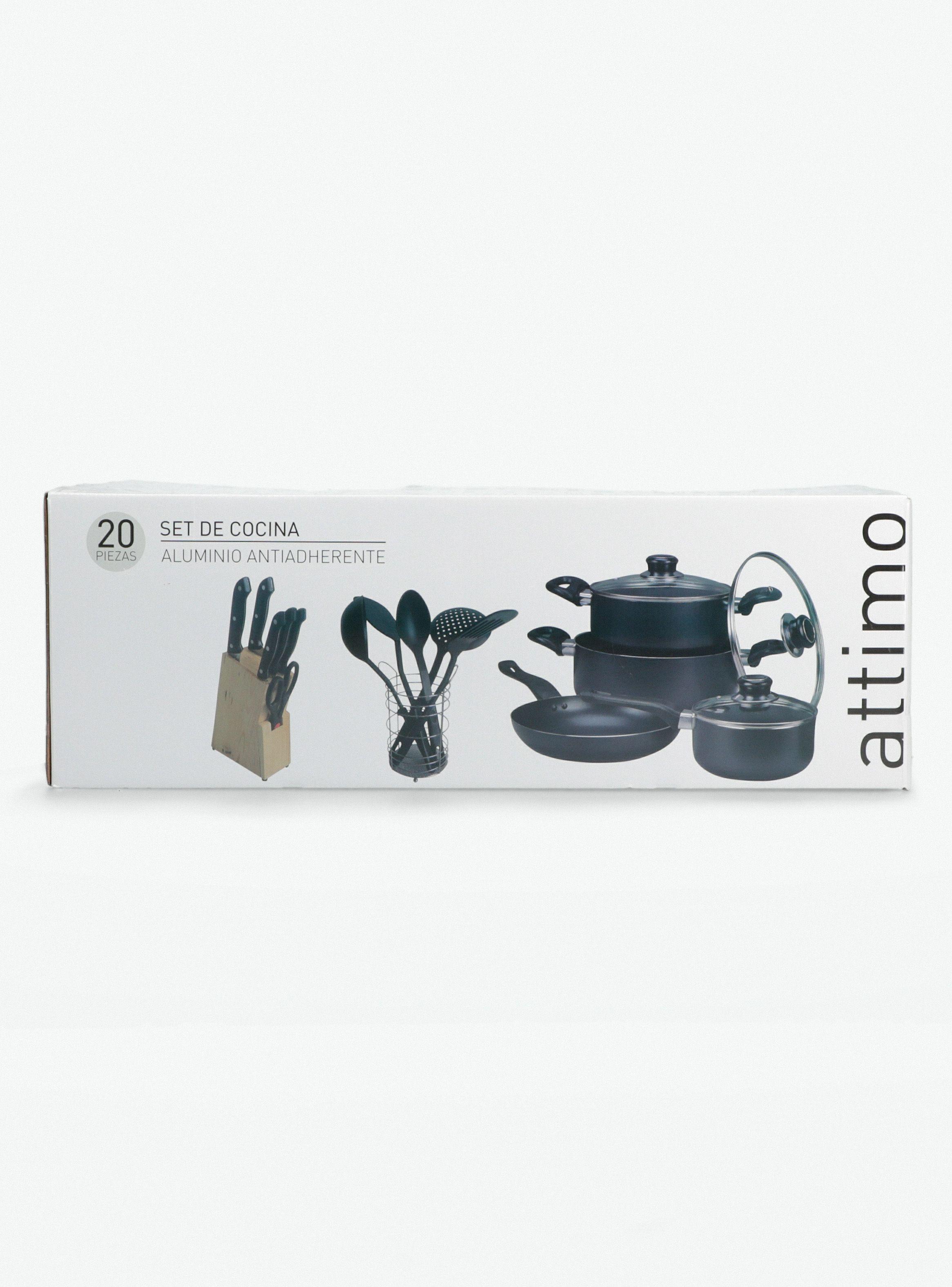 Batería de Cocina de Aluminio 20 piezas-8