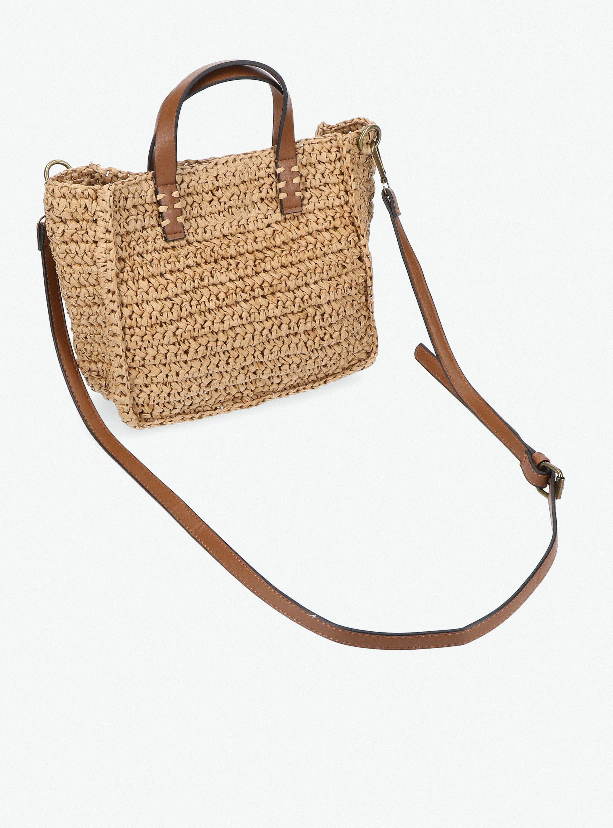 Cartera Crossbody de Raffia-4