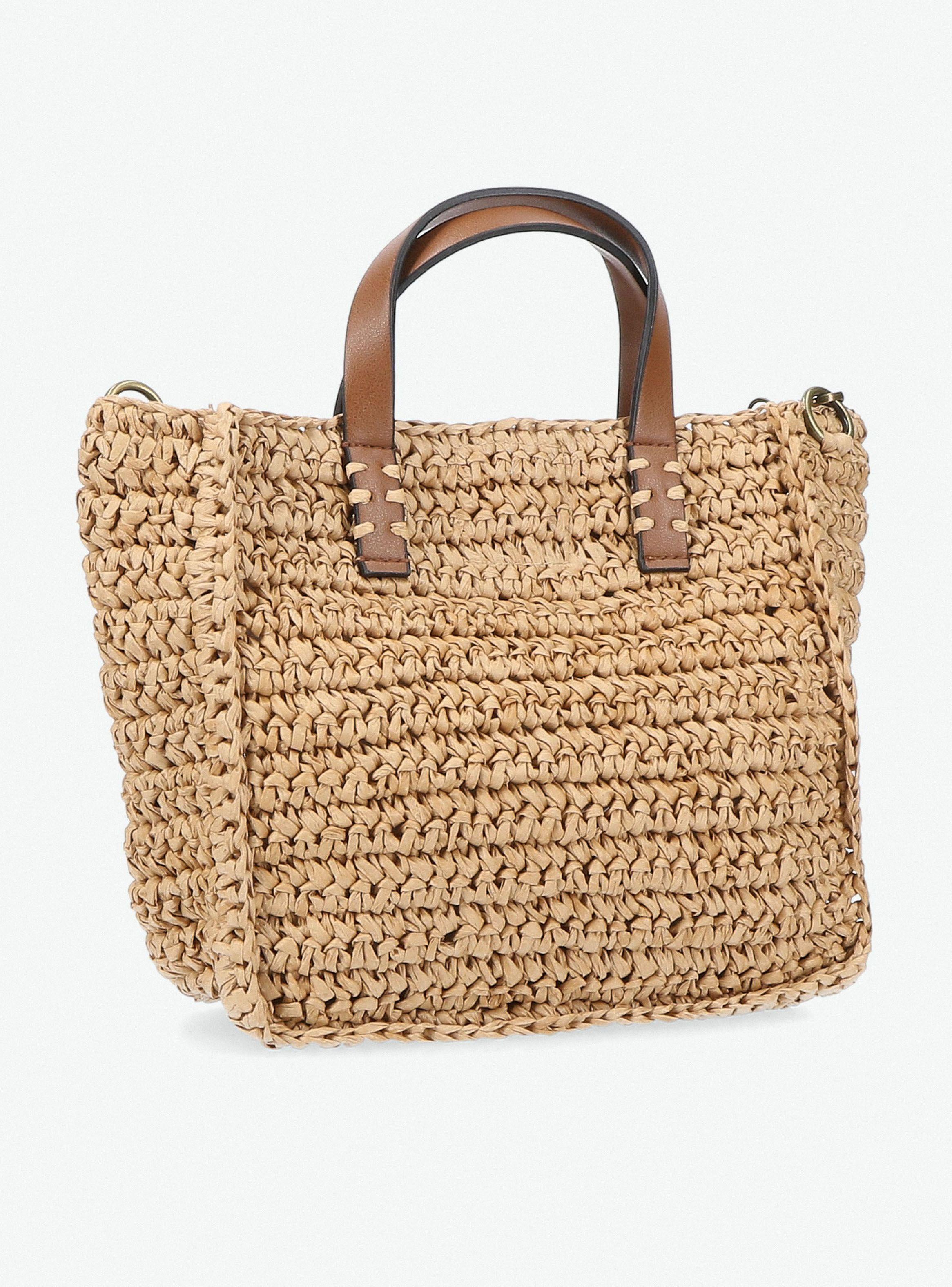 Cartera Crossbody de Raffia-3