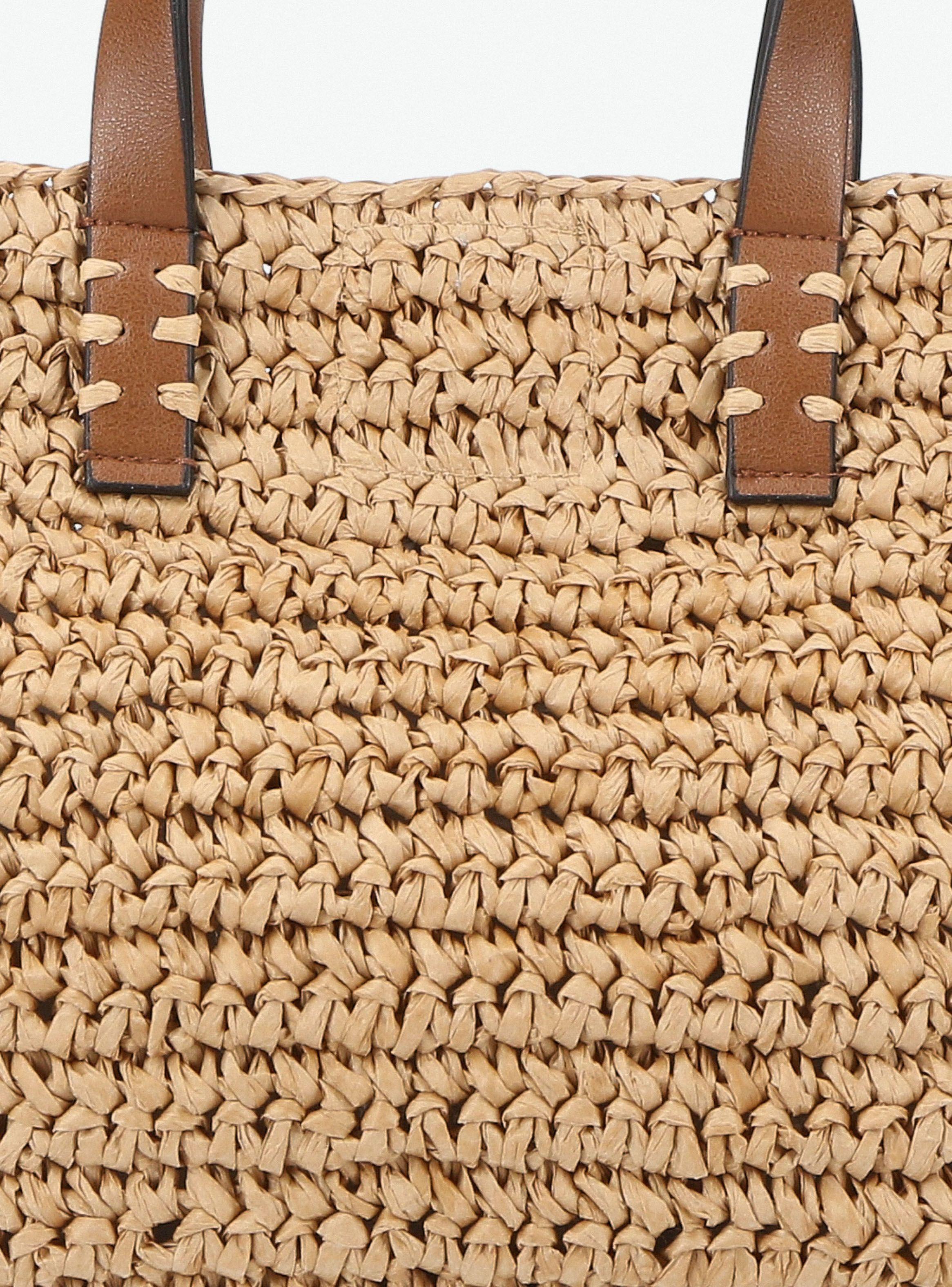 Cartera Crossbody de Raffia-6