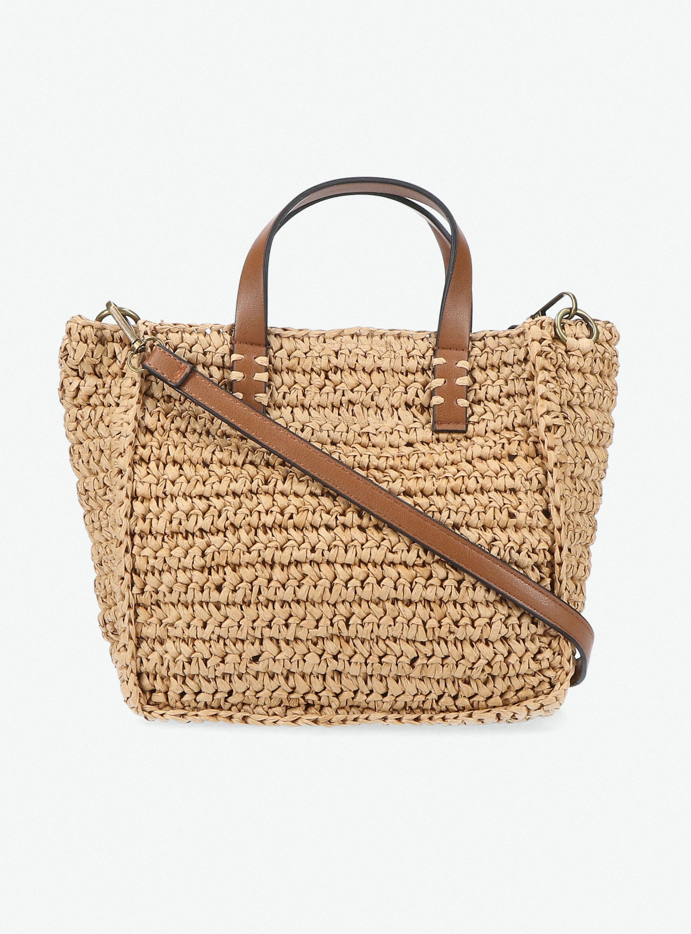 Cartera Crossbody de Raffia-2