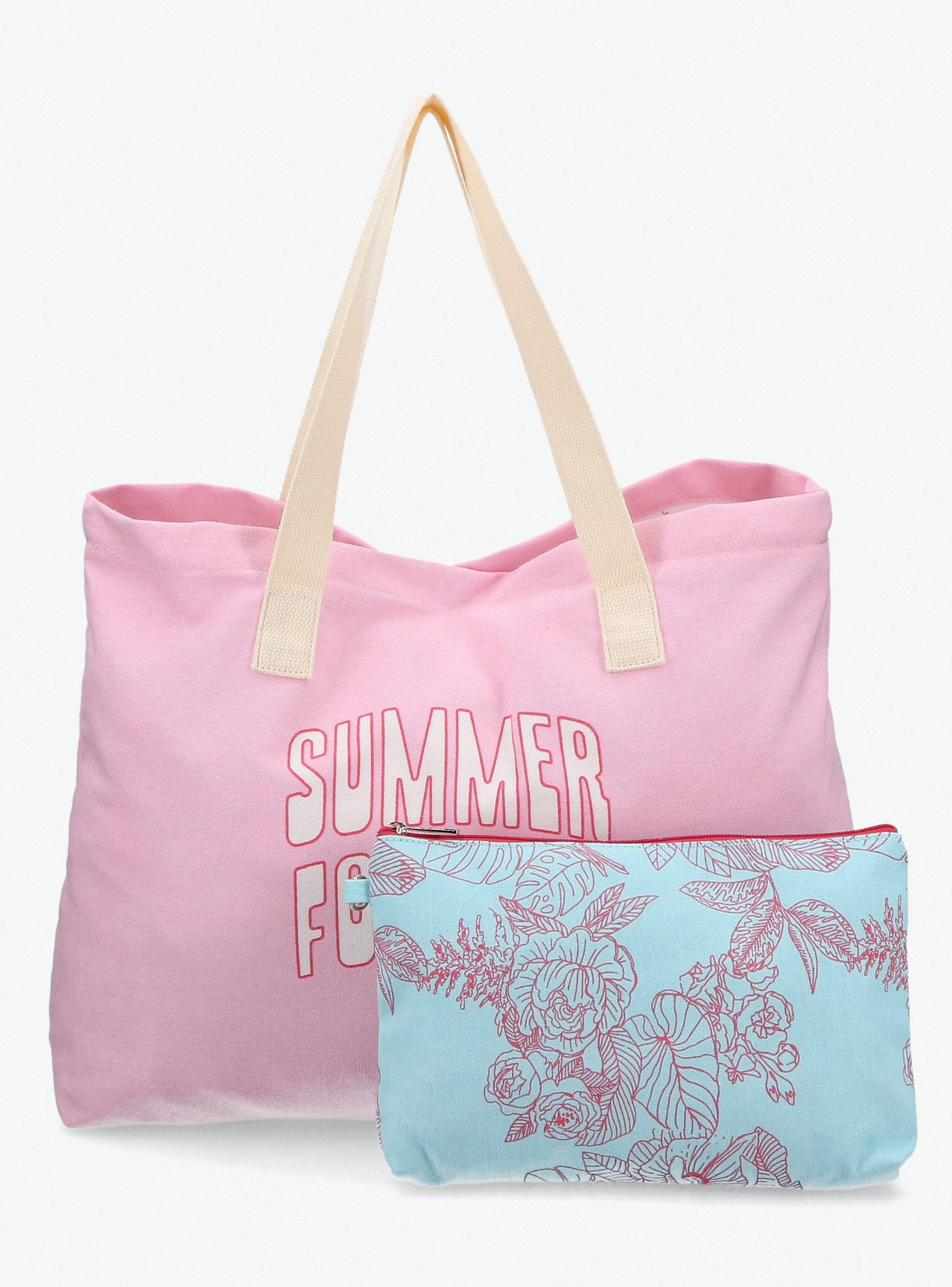Bolso de Playa con Estuche Estampado-2