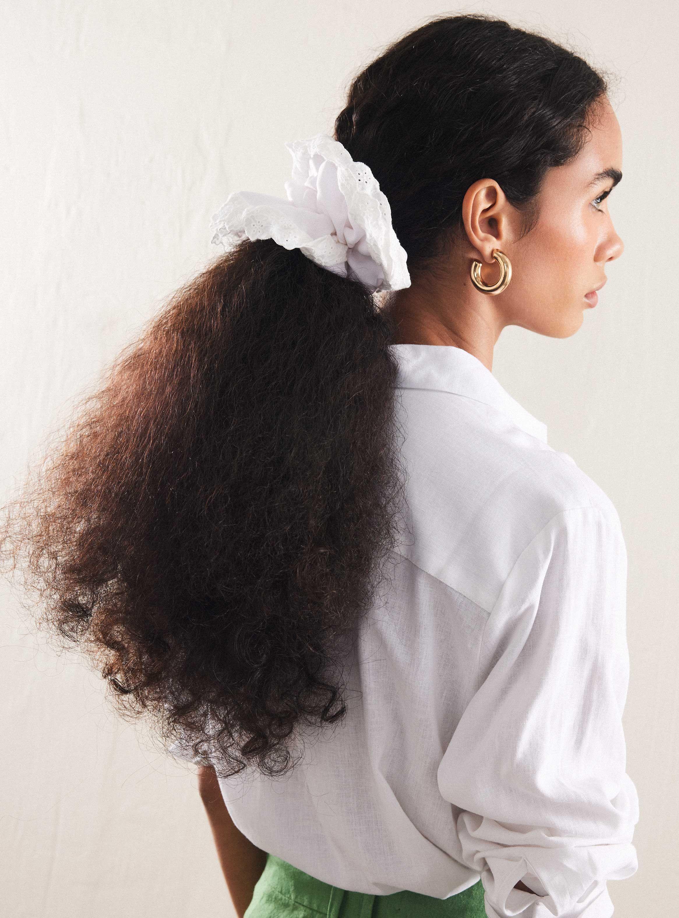 Scrunchie con Broderie-0