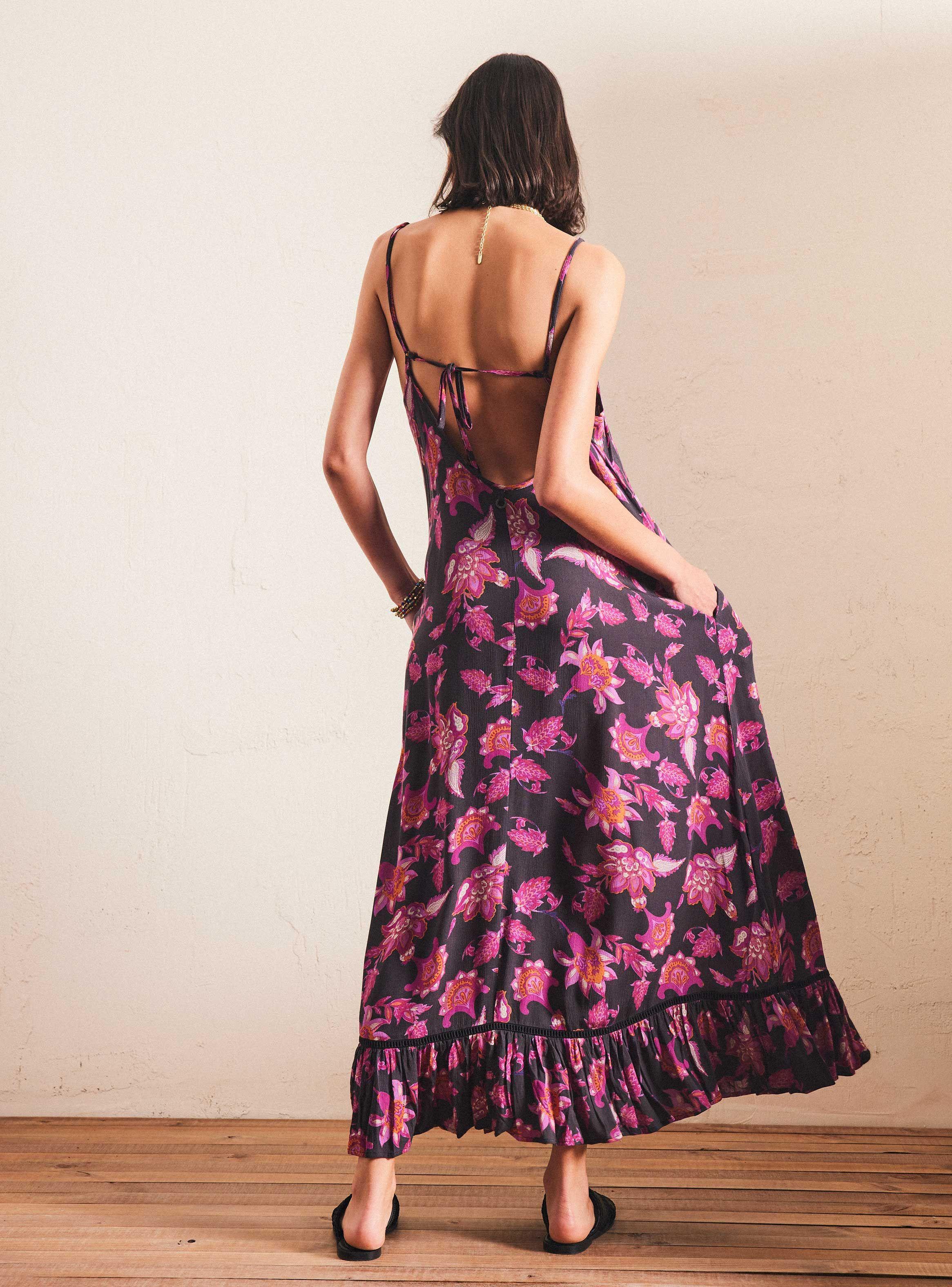 Vestido Estampado y Faldón-1