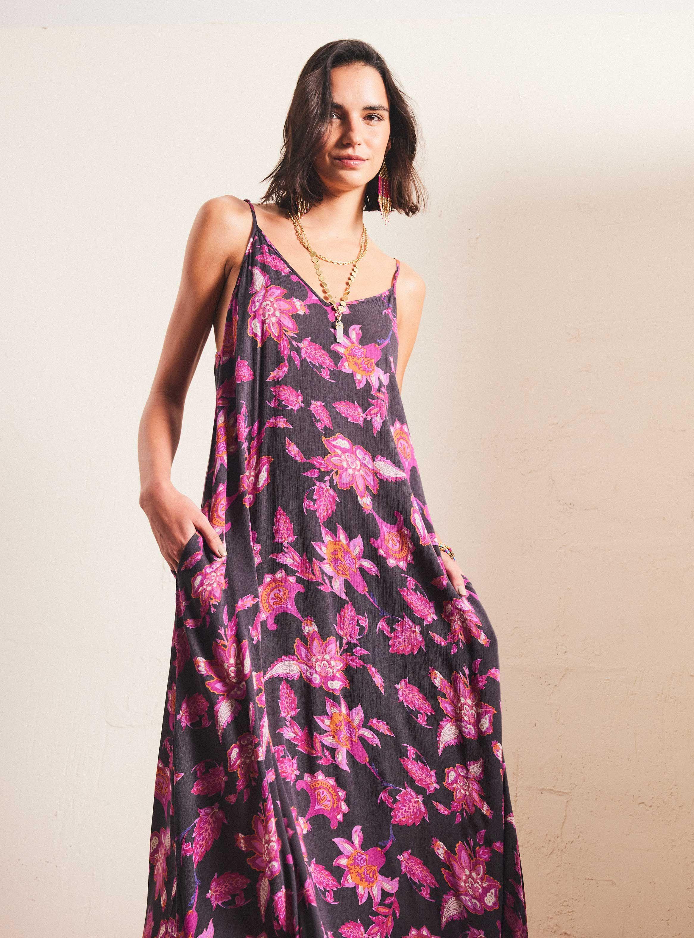 Vestido Estampado y Faldón-2