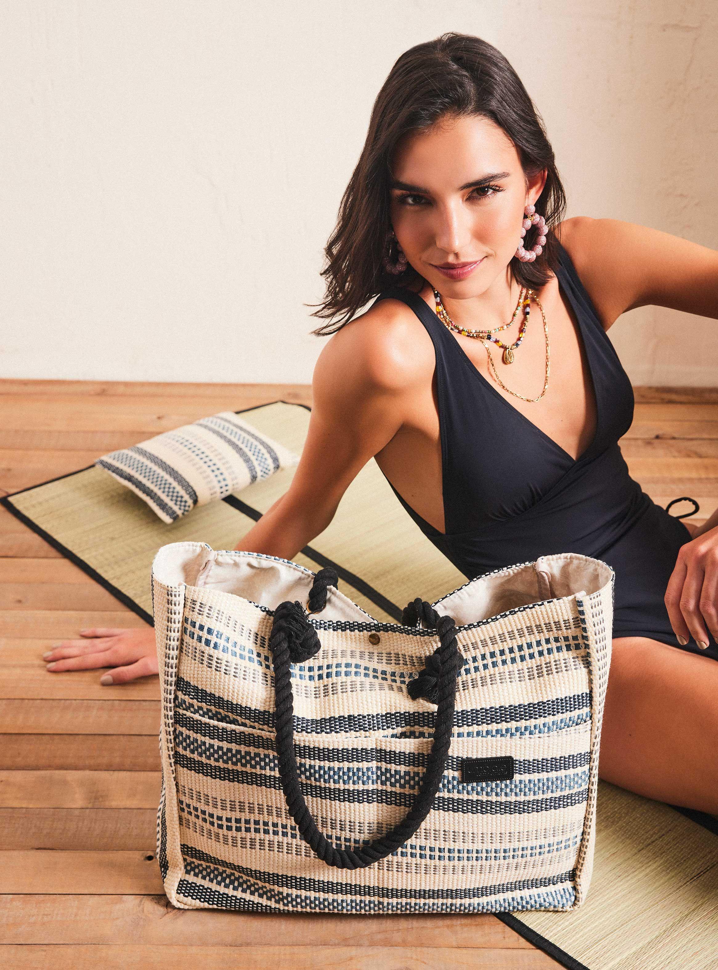 Bolso de Playa Diseño con Mat y Almohada-0