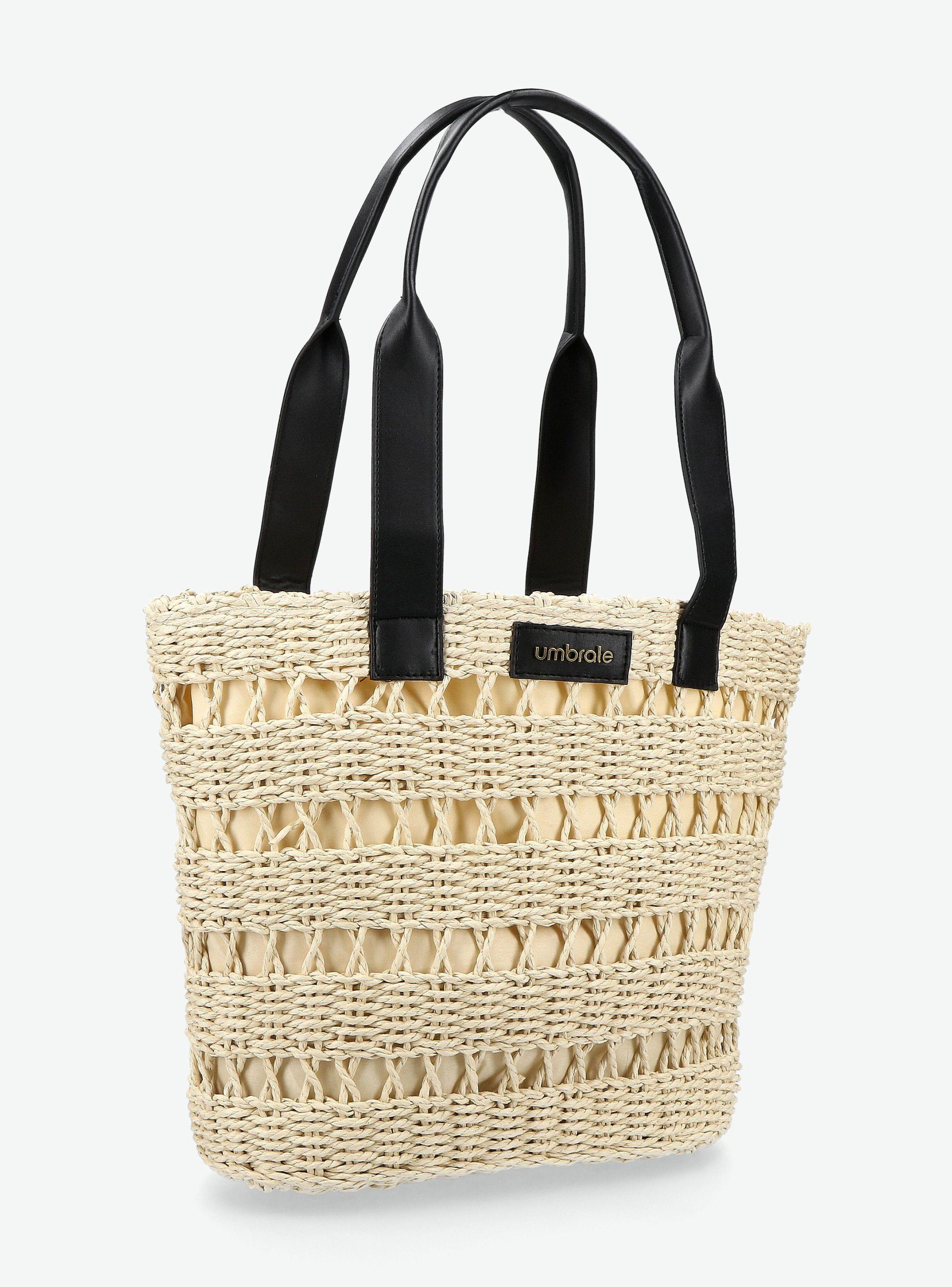 Bolso de Playa Tejido Raffia-3