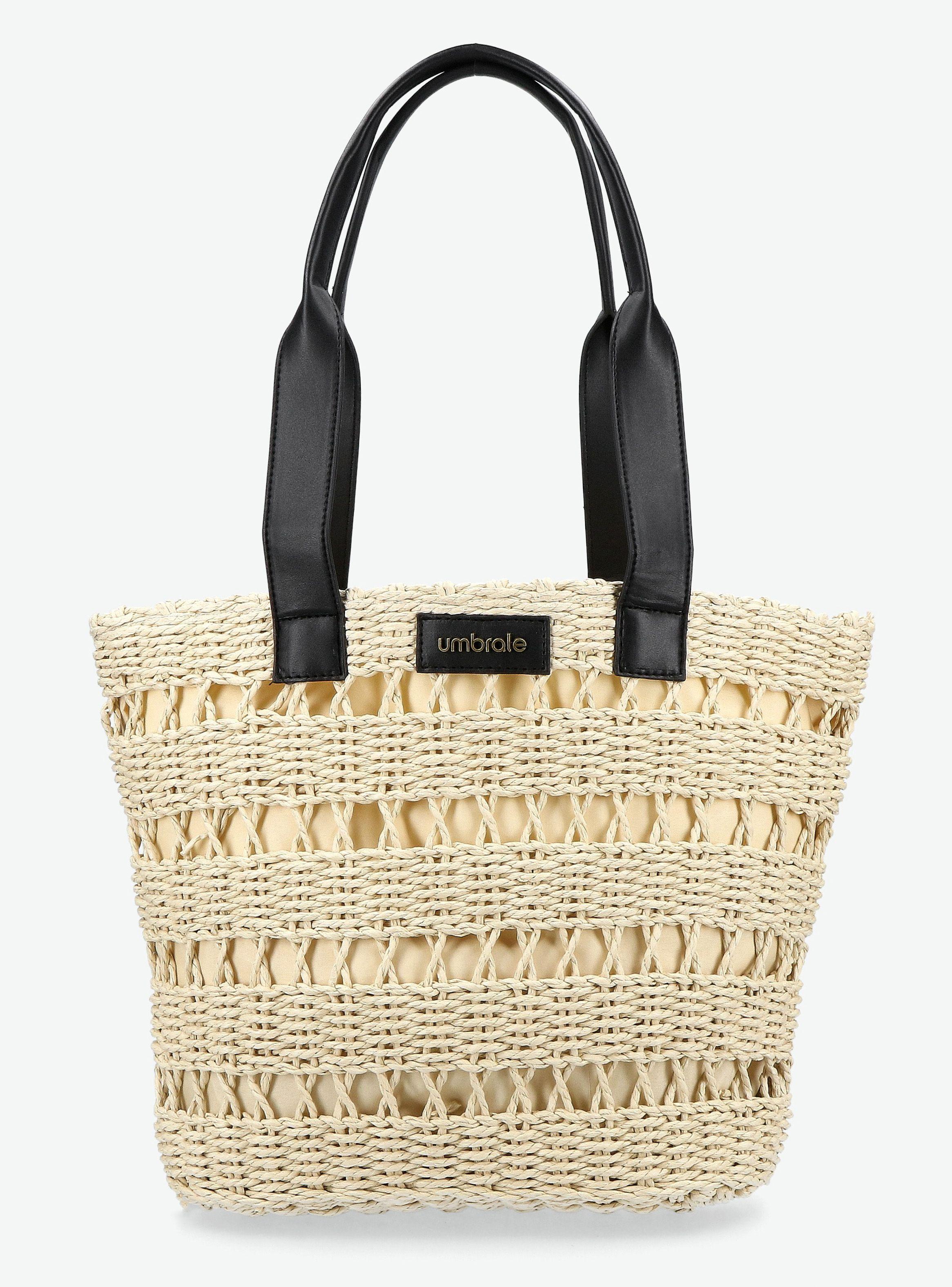 Bolso de Playa Tejido Raffia-2