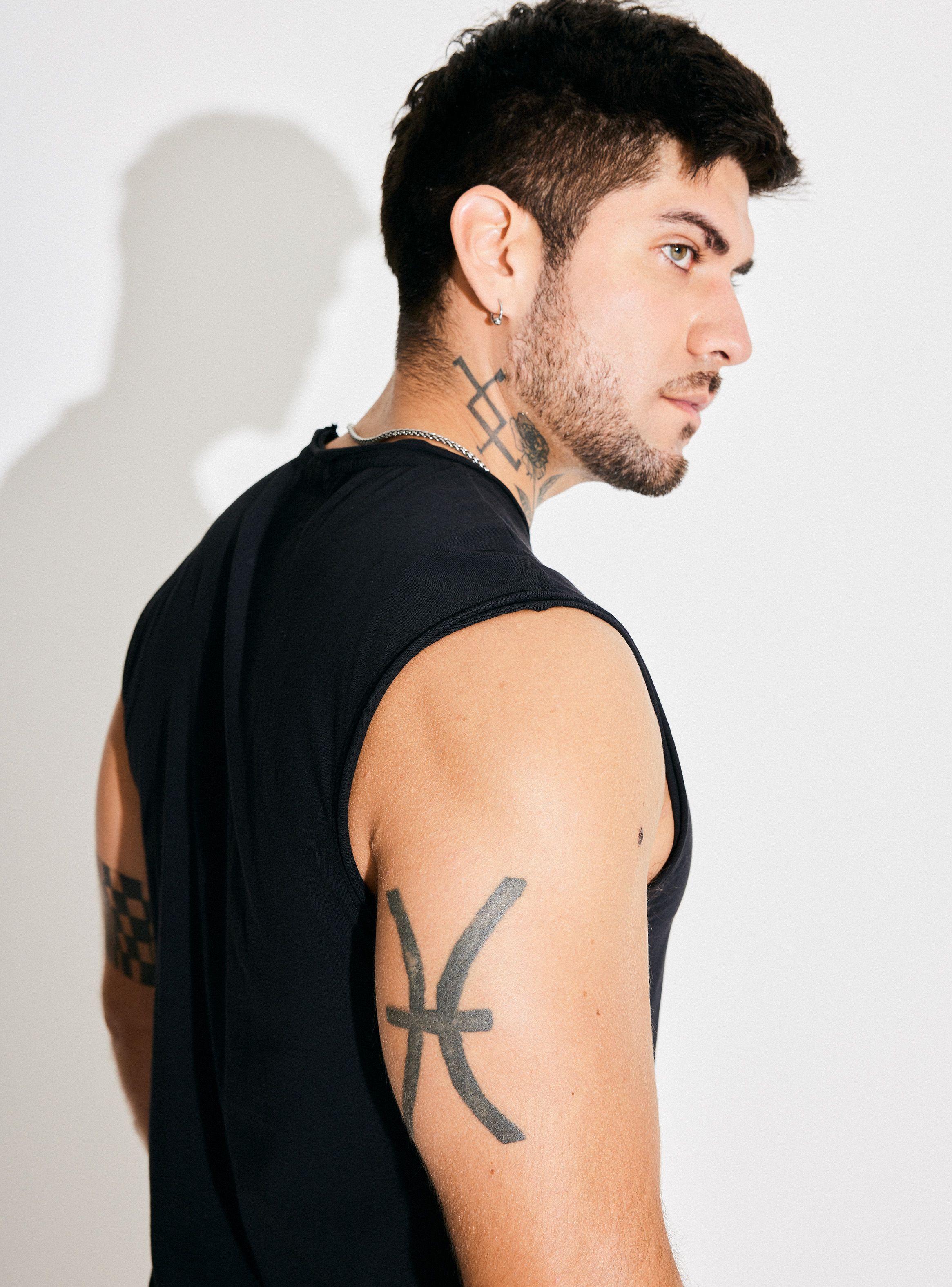 Polera Sin Mangas Calce Holgado, Long Fit-3