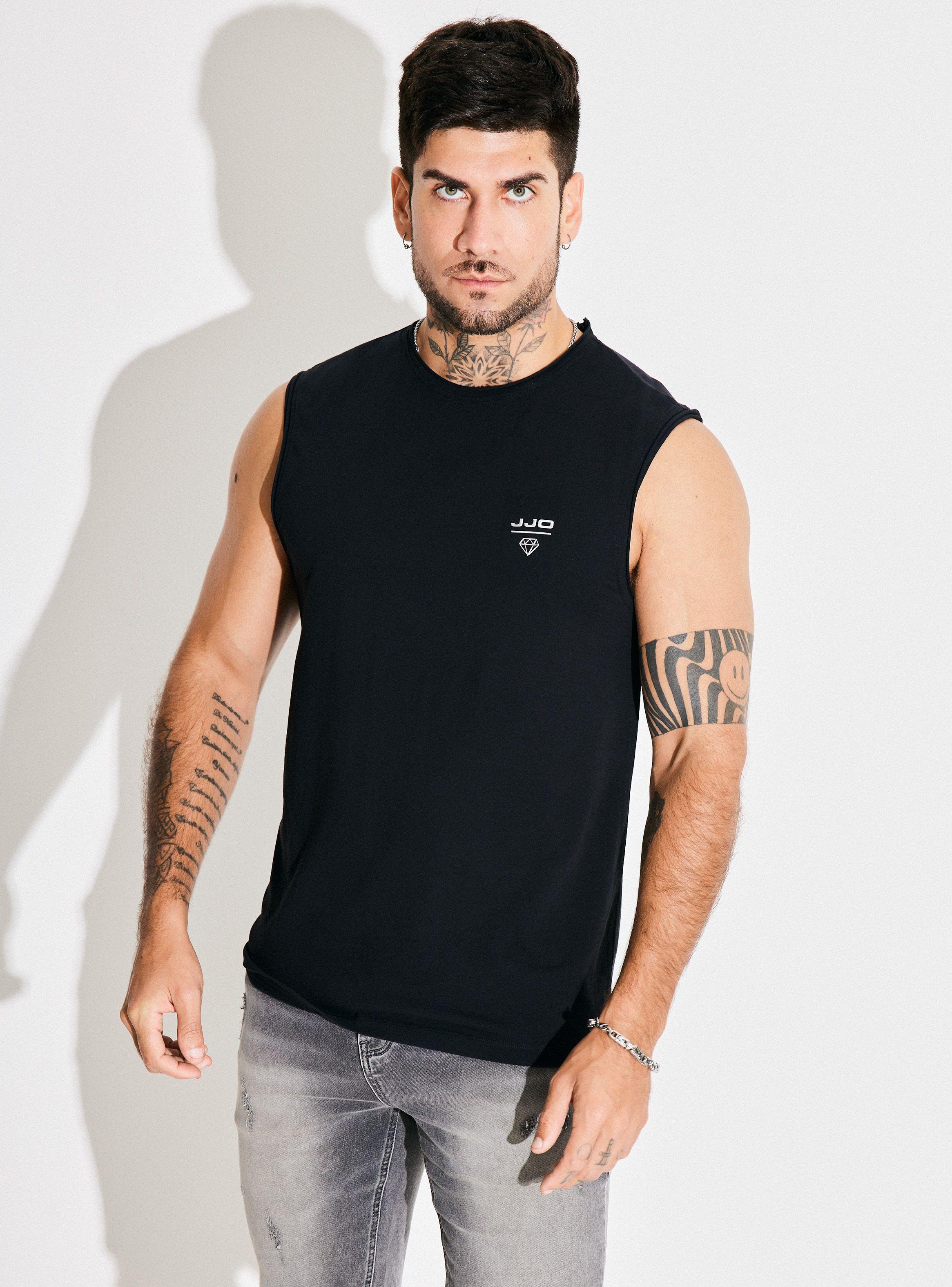 Polera Sin Mangas Calce Holgado, Long Fit-0