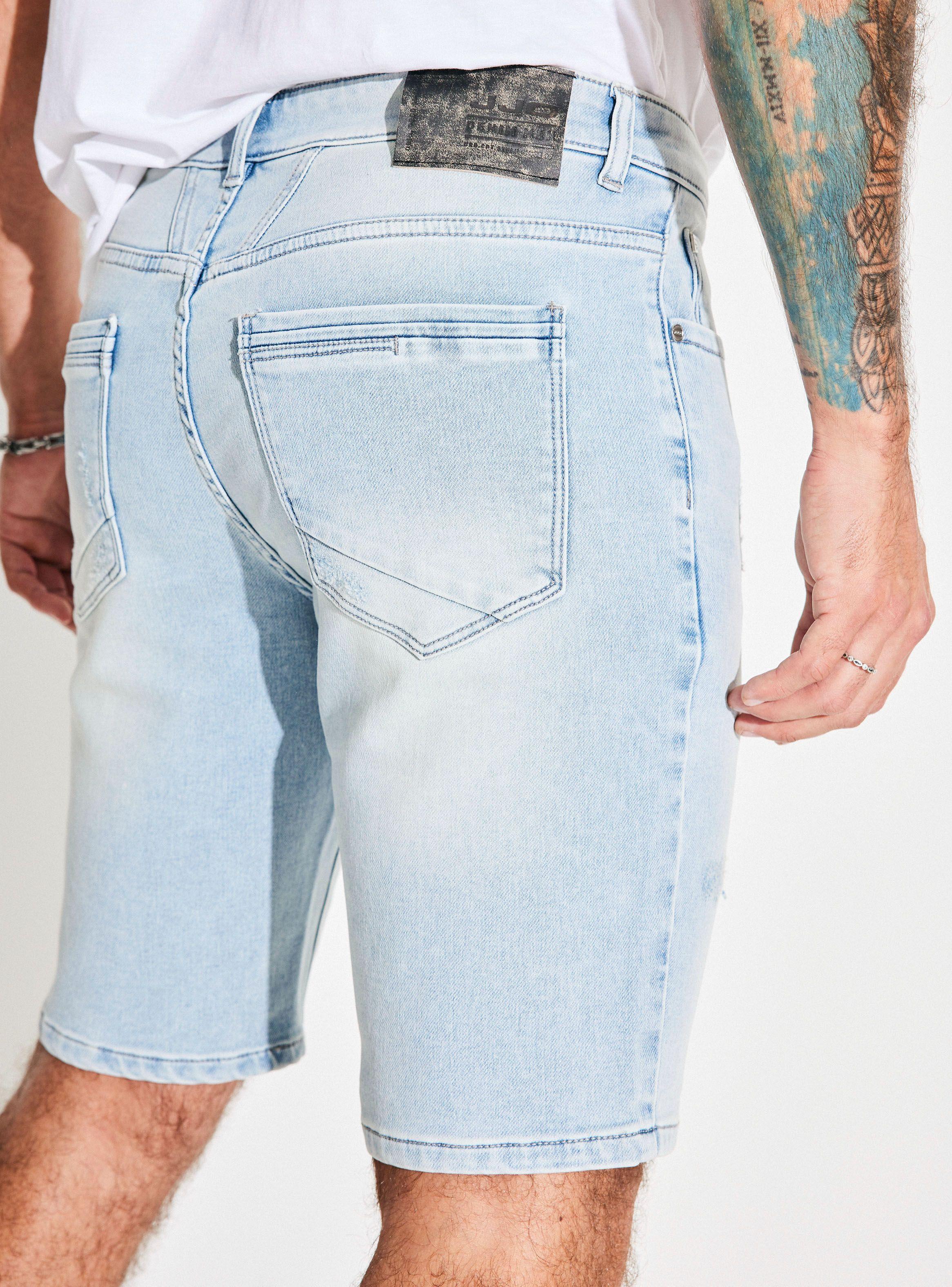 Bermuda Knit Denim Claro-2