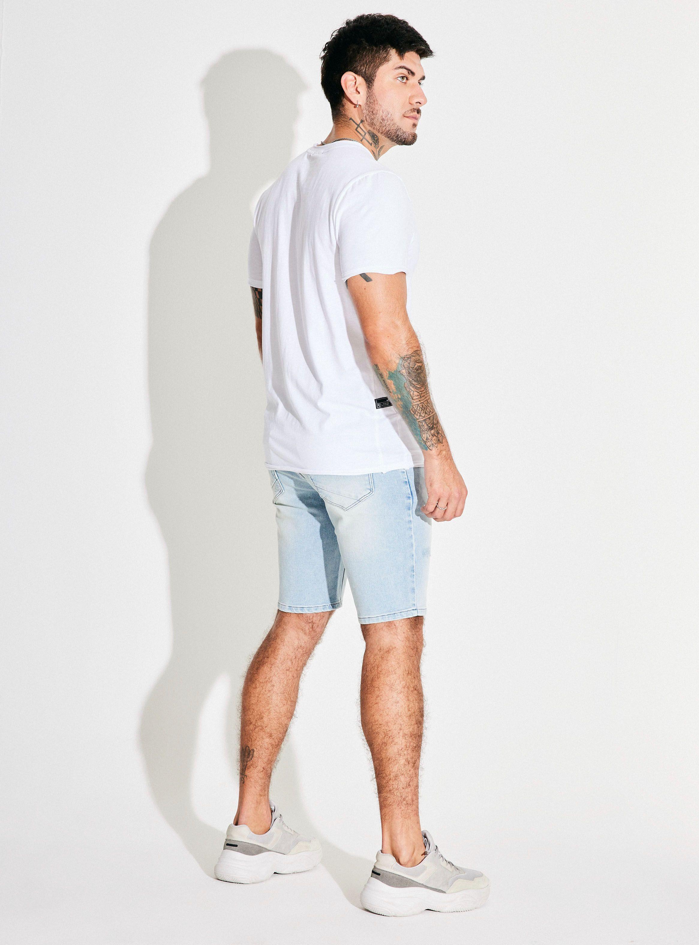 Bermuda Knit Denim Claro-5