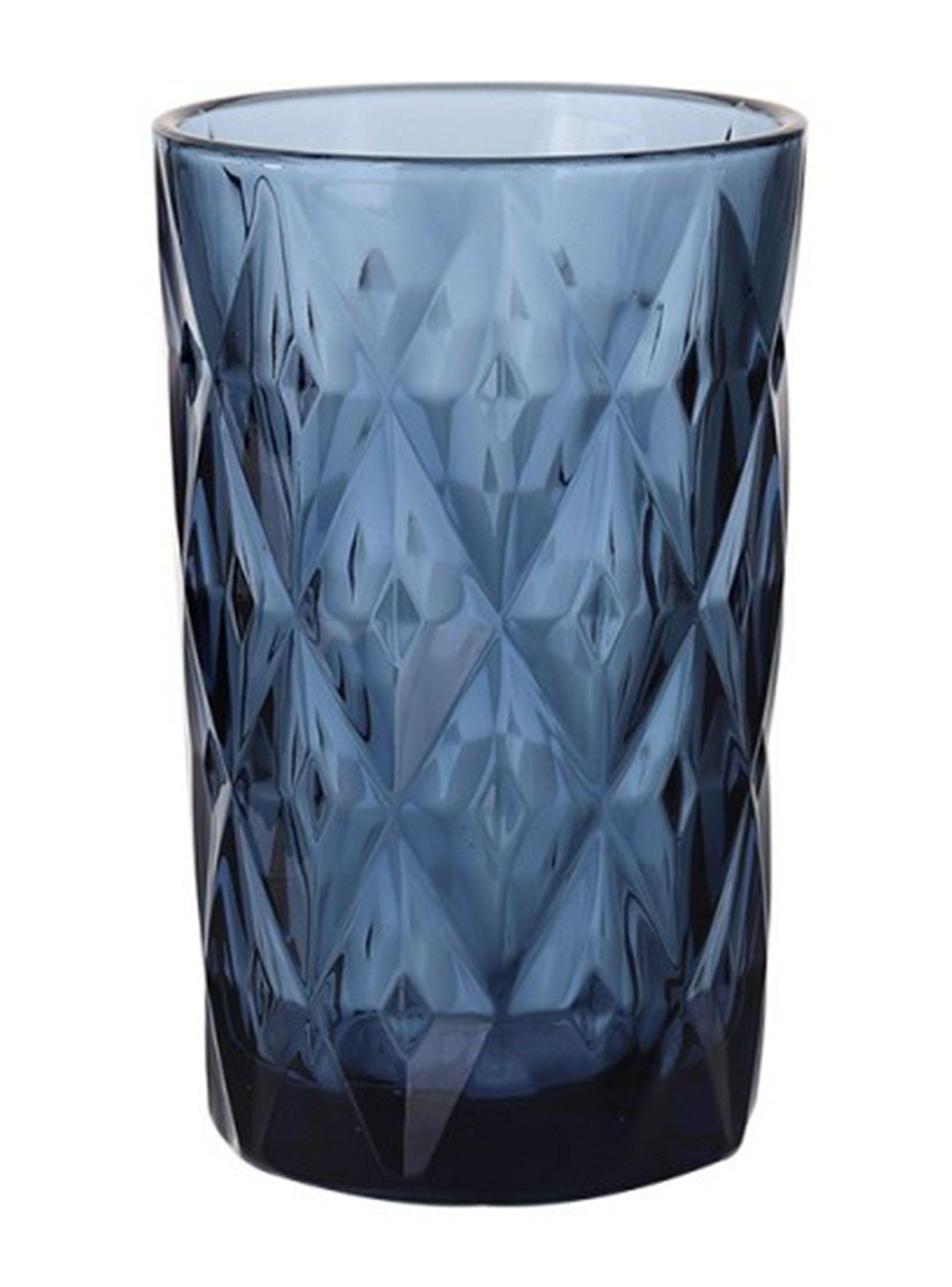 Set 6 Vaso Vidrio 350 ml Azul-2