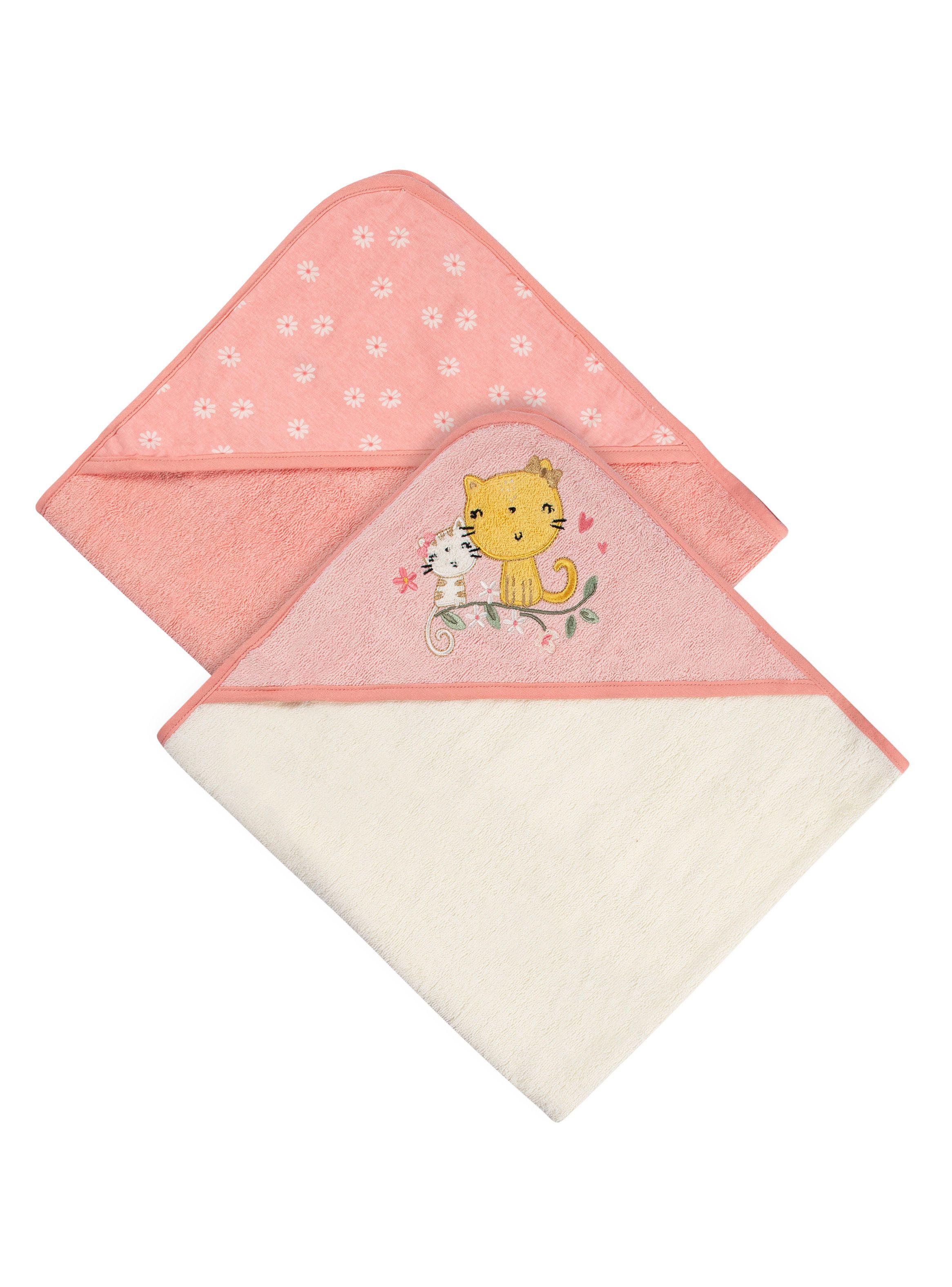 Toalla para Bebé 2 Unidades Algodón-3