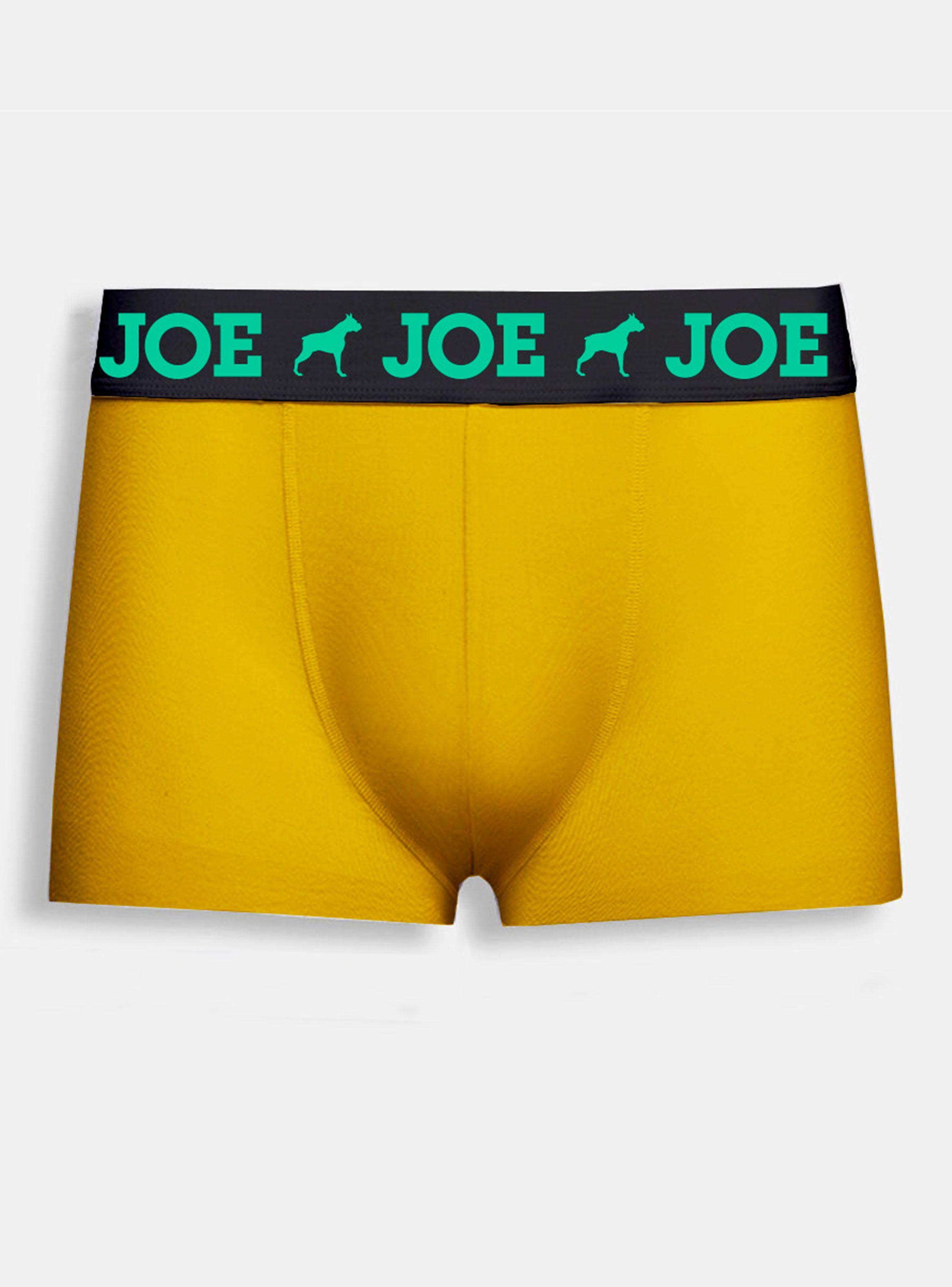 Pack 3 Boxer de Cadera Full Estampado y Liso de Joe Boxer