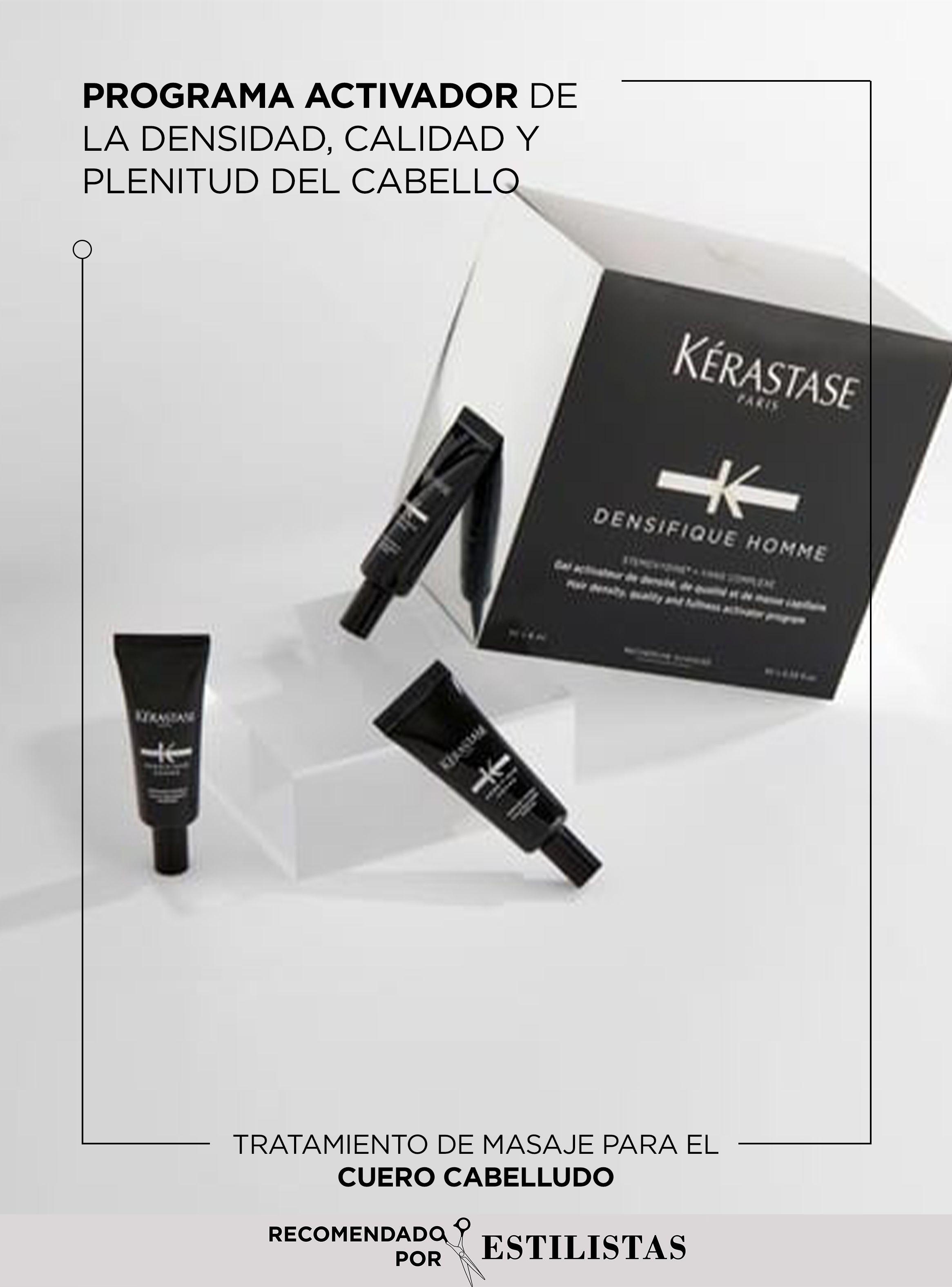 Cura Activadora Espesante Hombre Cabello Fino Cure Homme Densifique 30x6ml-1