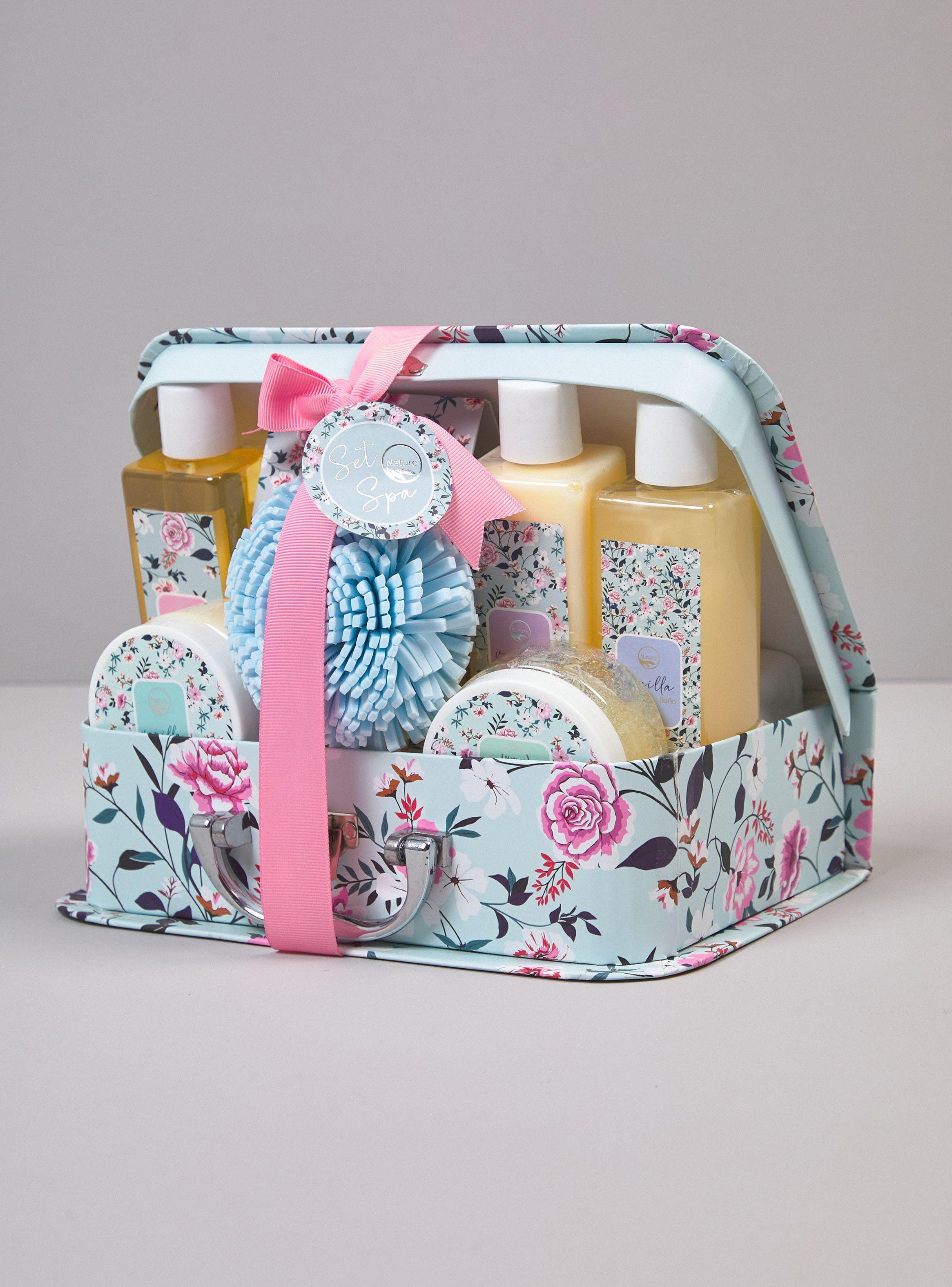 Set de Belleza Maleta Floral 8 Piezas-0