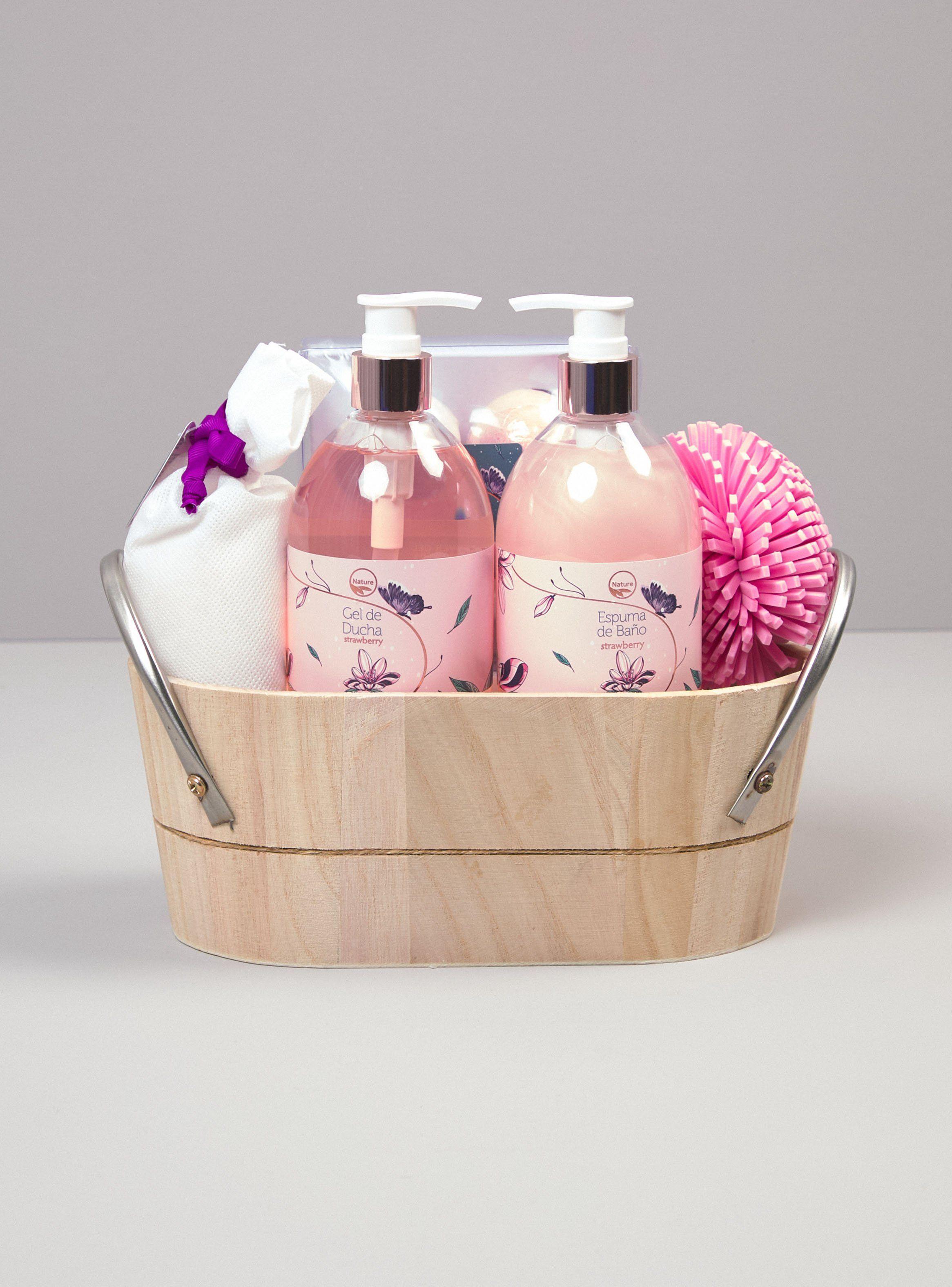 Set de Belleza Canasto Floral 9 Piezas-0