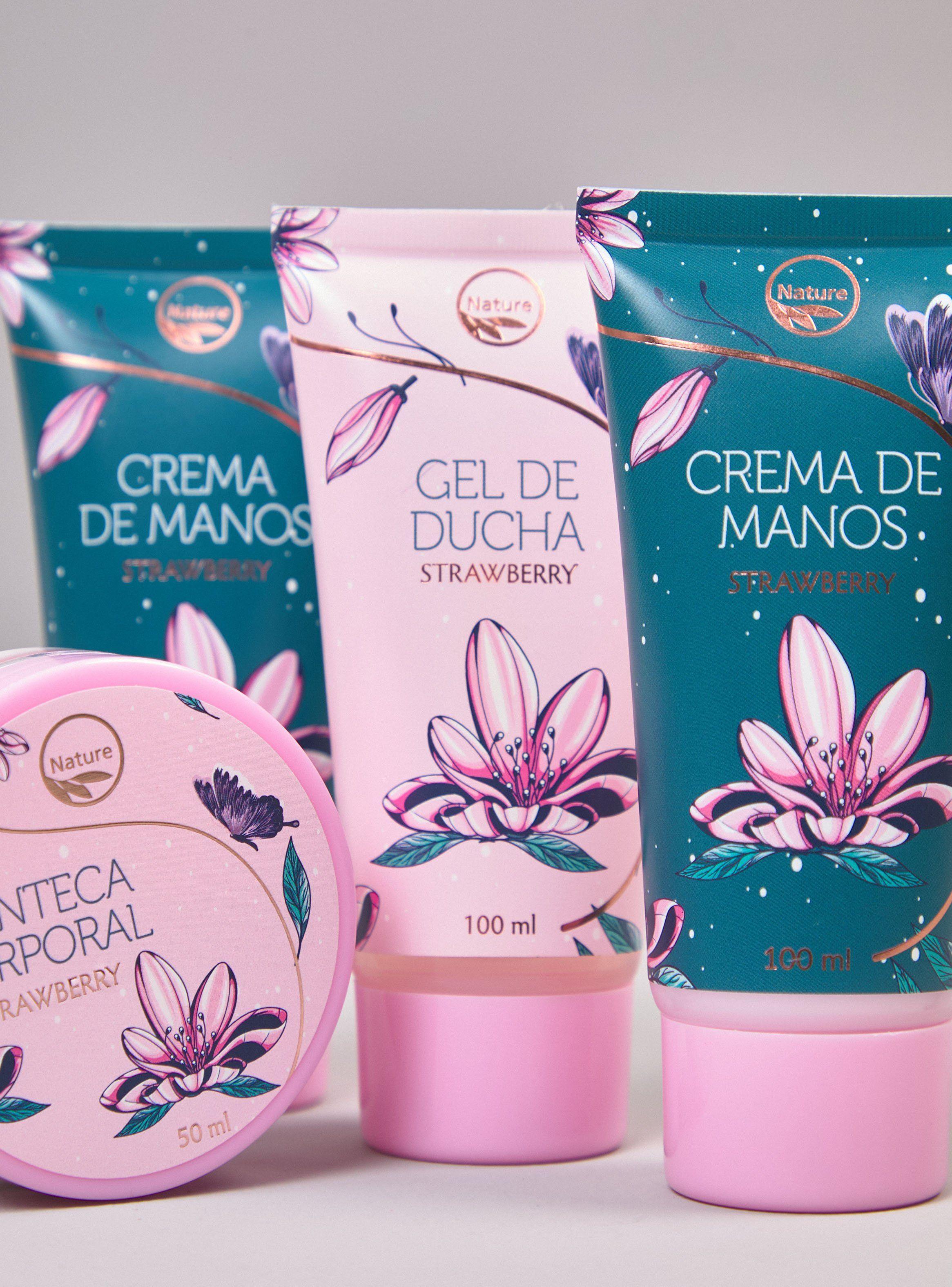 Set de Belleza Estuche Floral 5 Piezas-1
