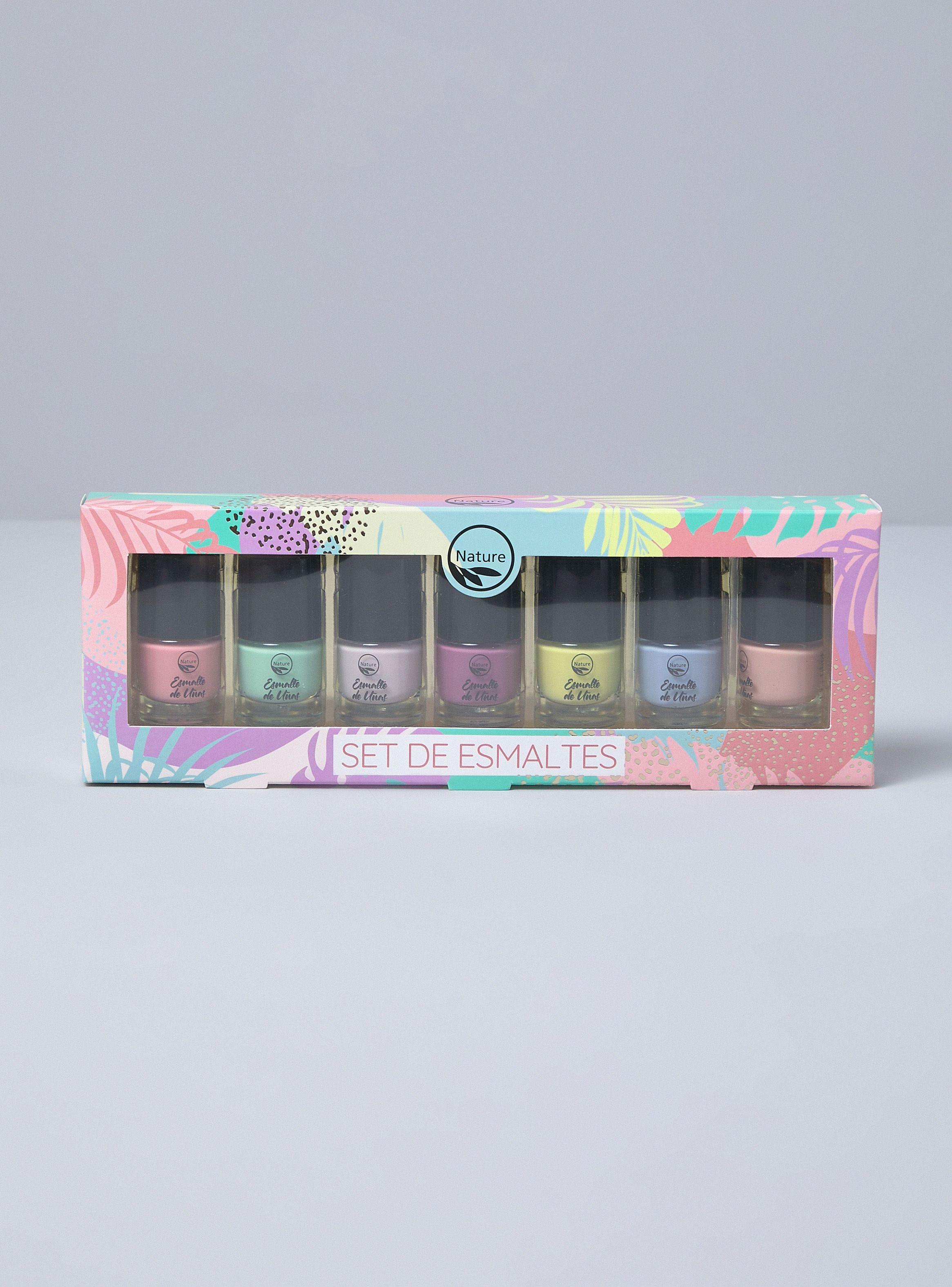 Set de Manicure Set 7 esmaltes de uña 7 Piezas-2