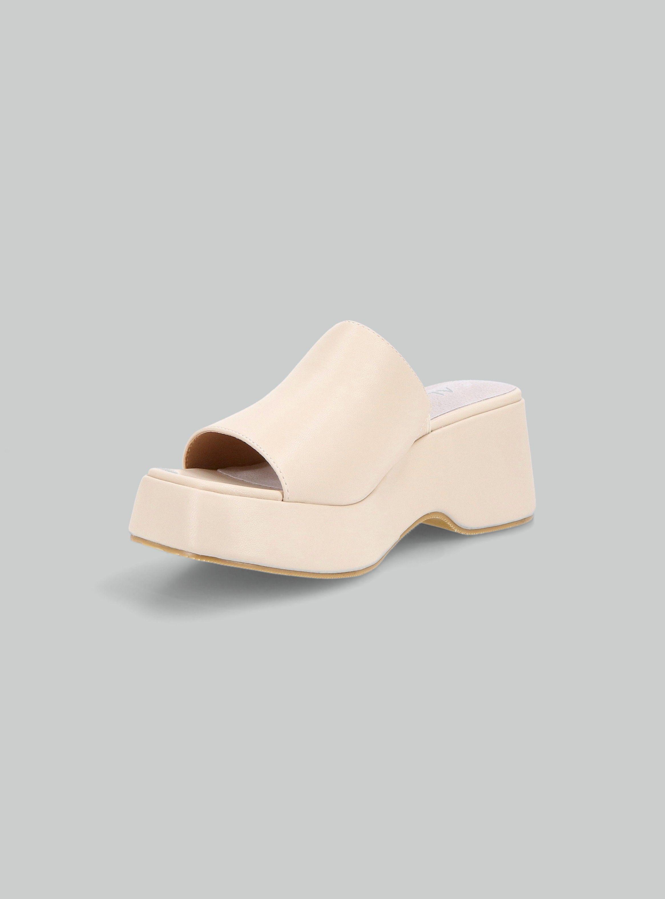 Sandalia Plataforma con Plantilla Cuero Mujer-2