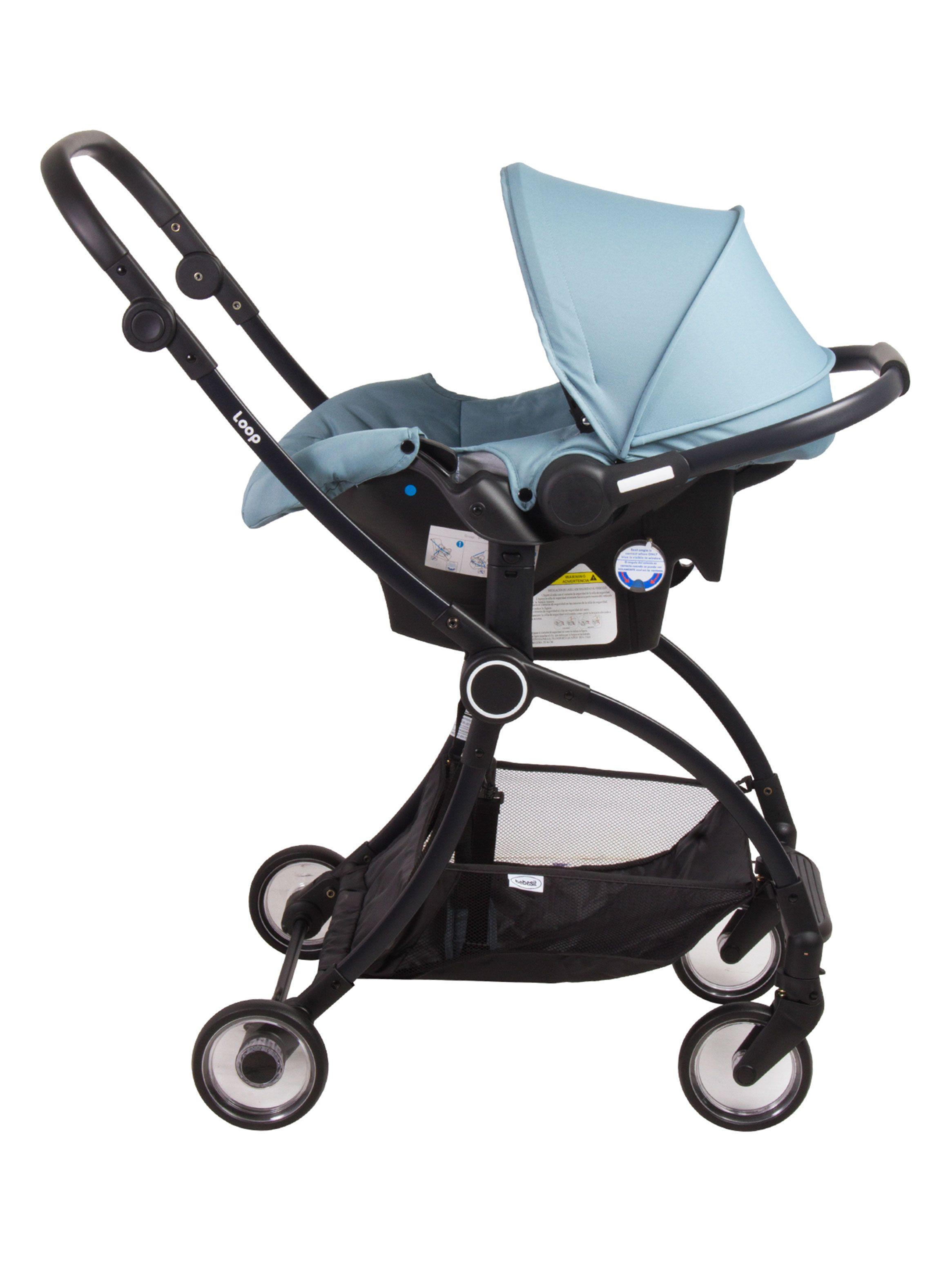 Coche Travel System Loop Azul Bebesit-2