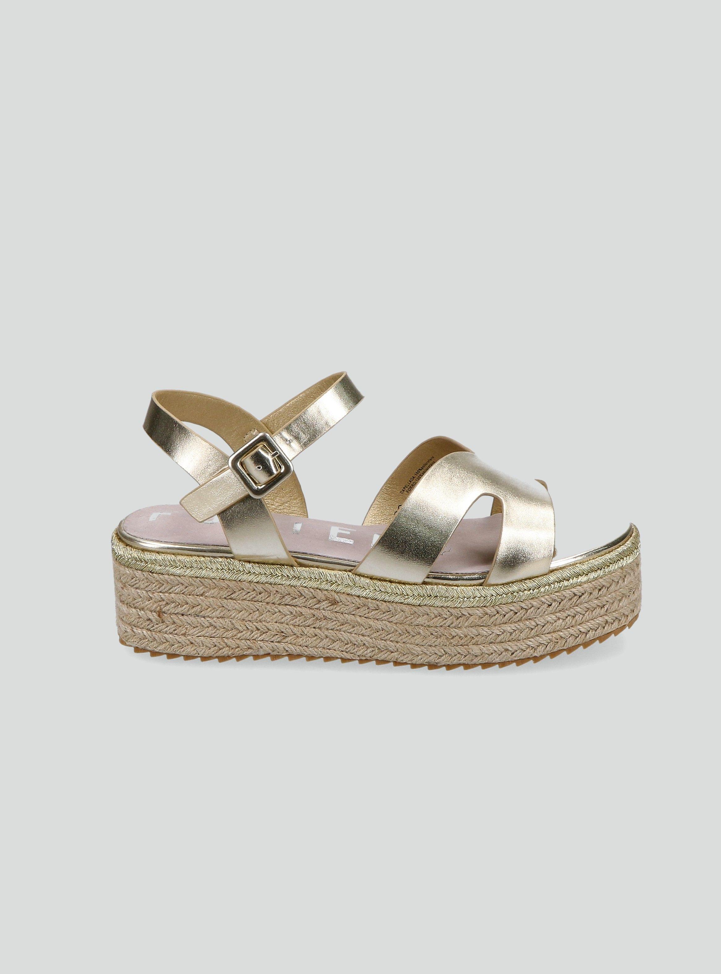 Sandalia Plataforma Yute Mujer-1