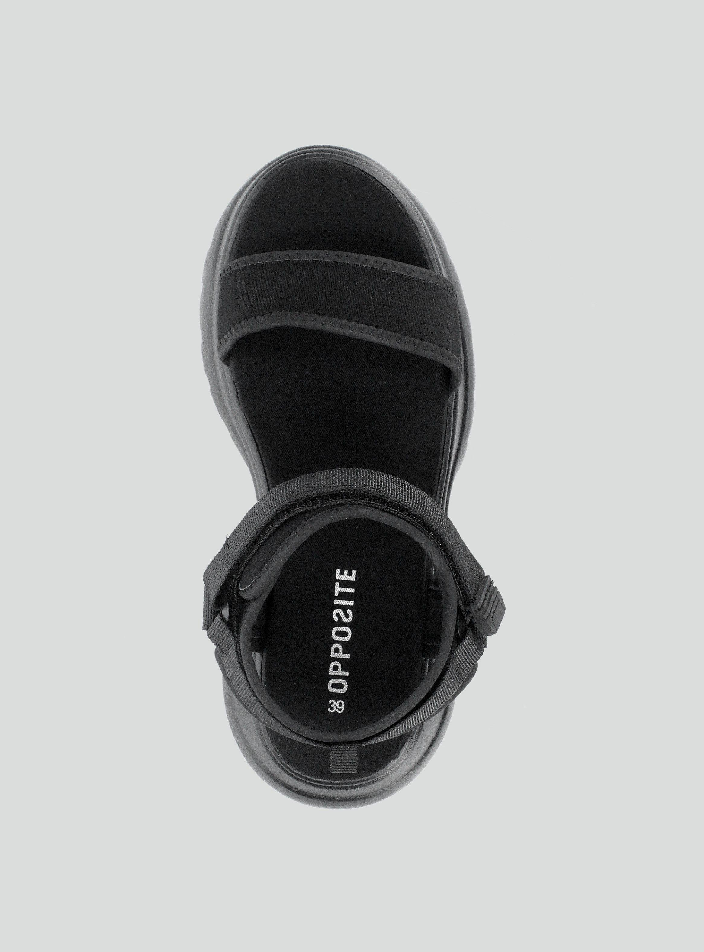 Sandalia Plataforma Deportiva Velcro Mujer-3