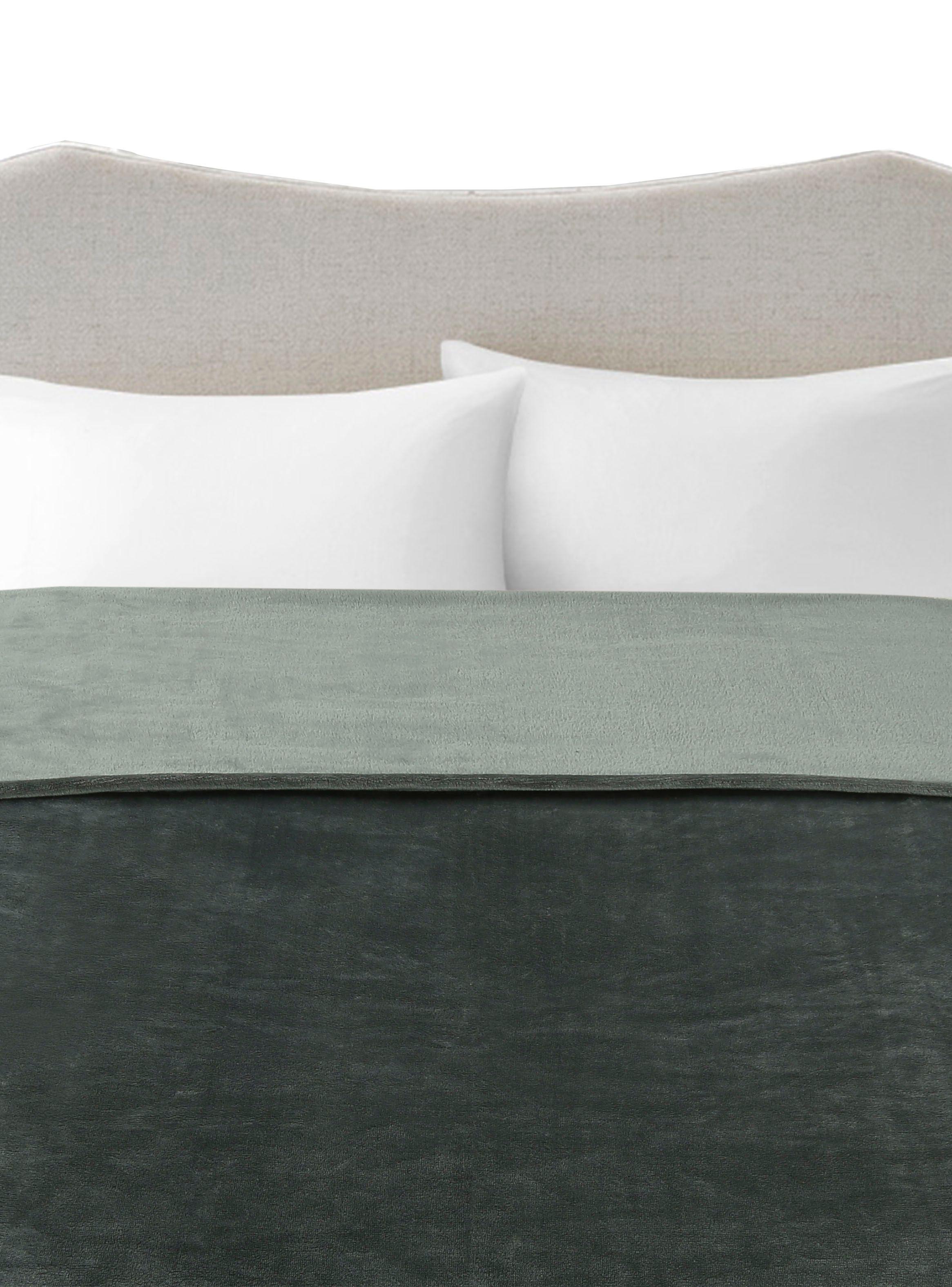 Frazada Flannel Aqua King-1