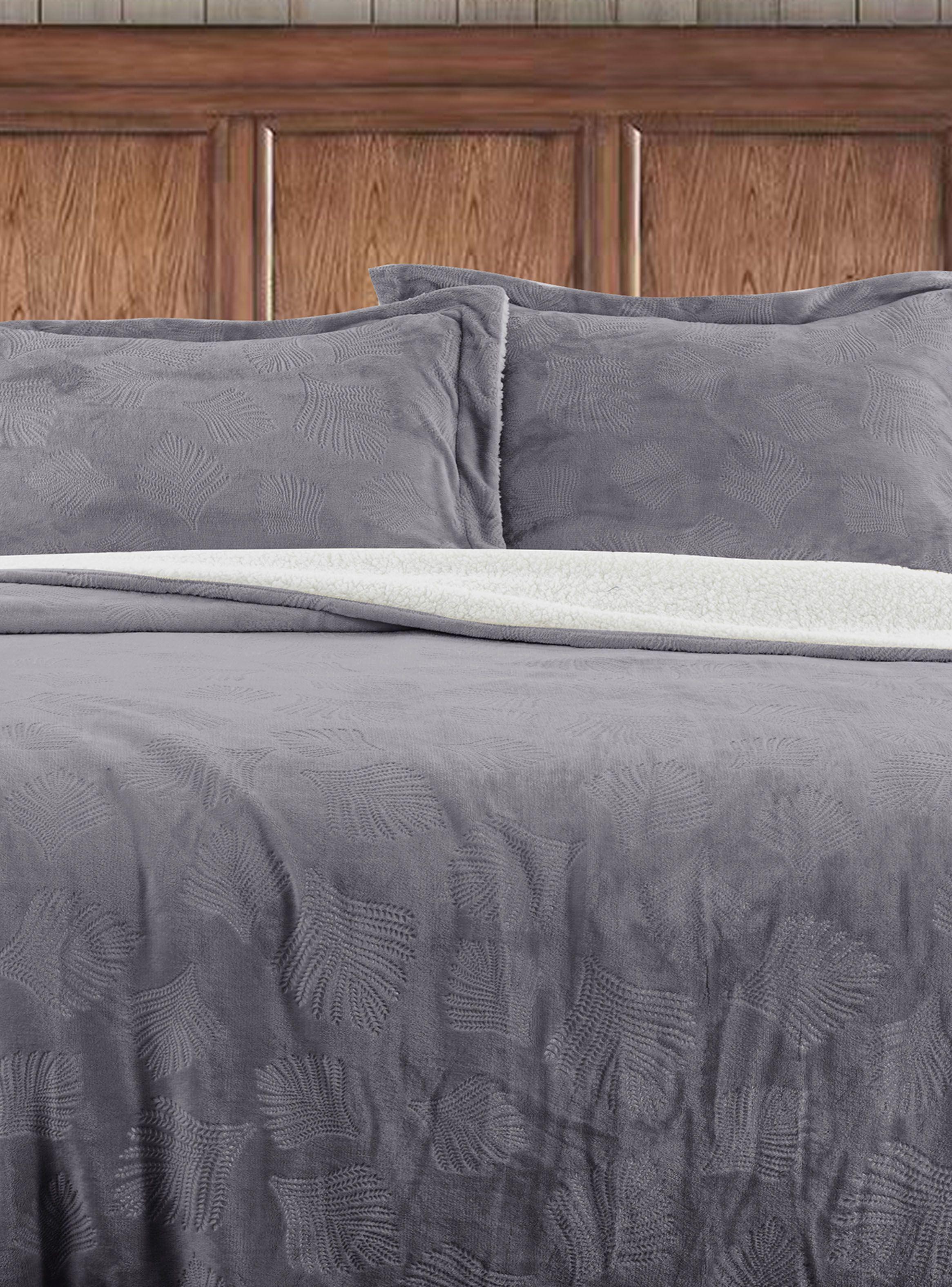 Cobertor Embossed Sage 2 Plazas-1