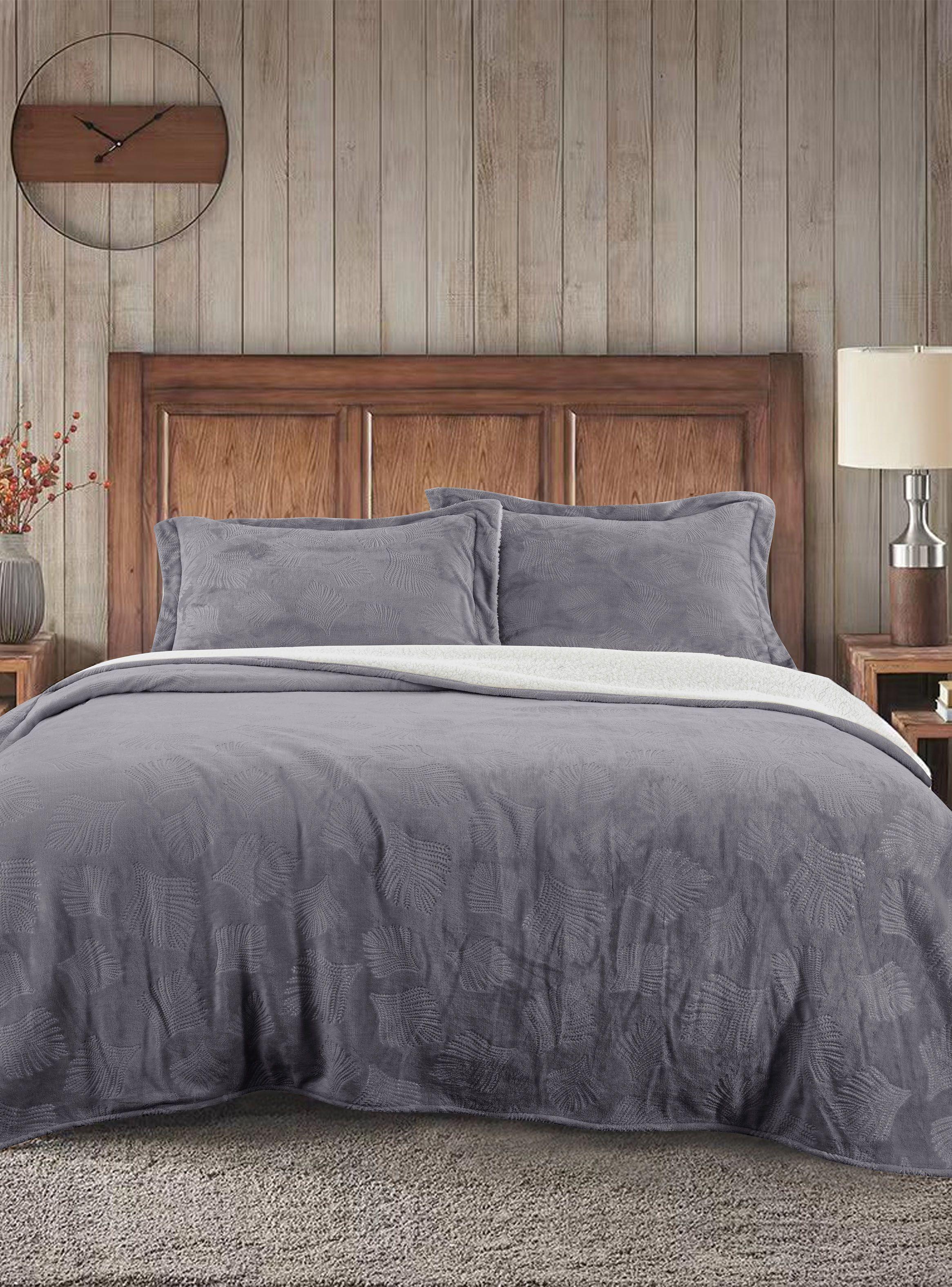 Cobertor Embossed Sage King-0