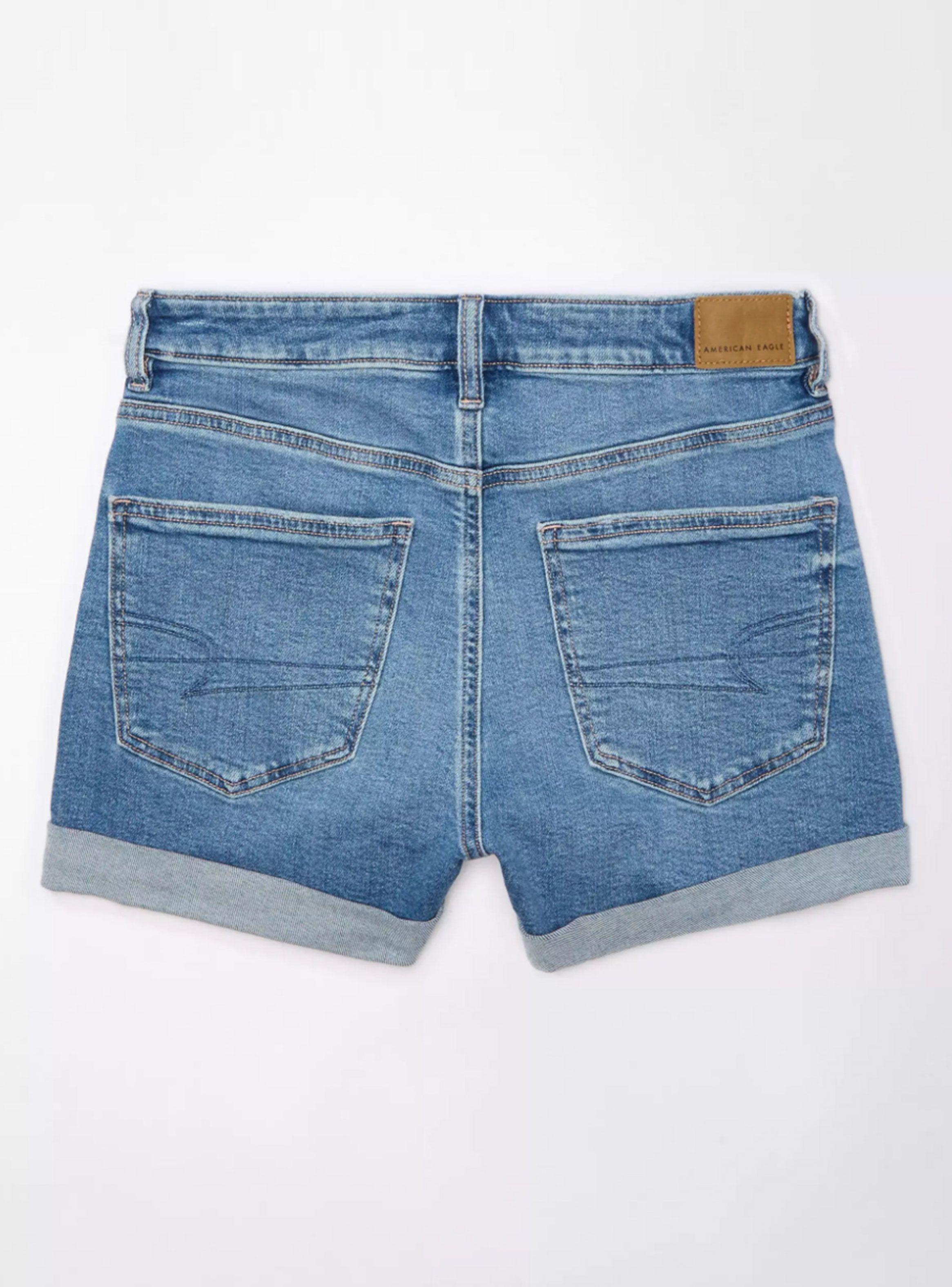 Shorts Mom Denim Stretch-2