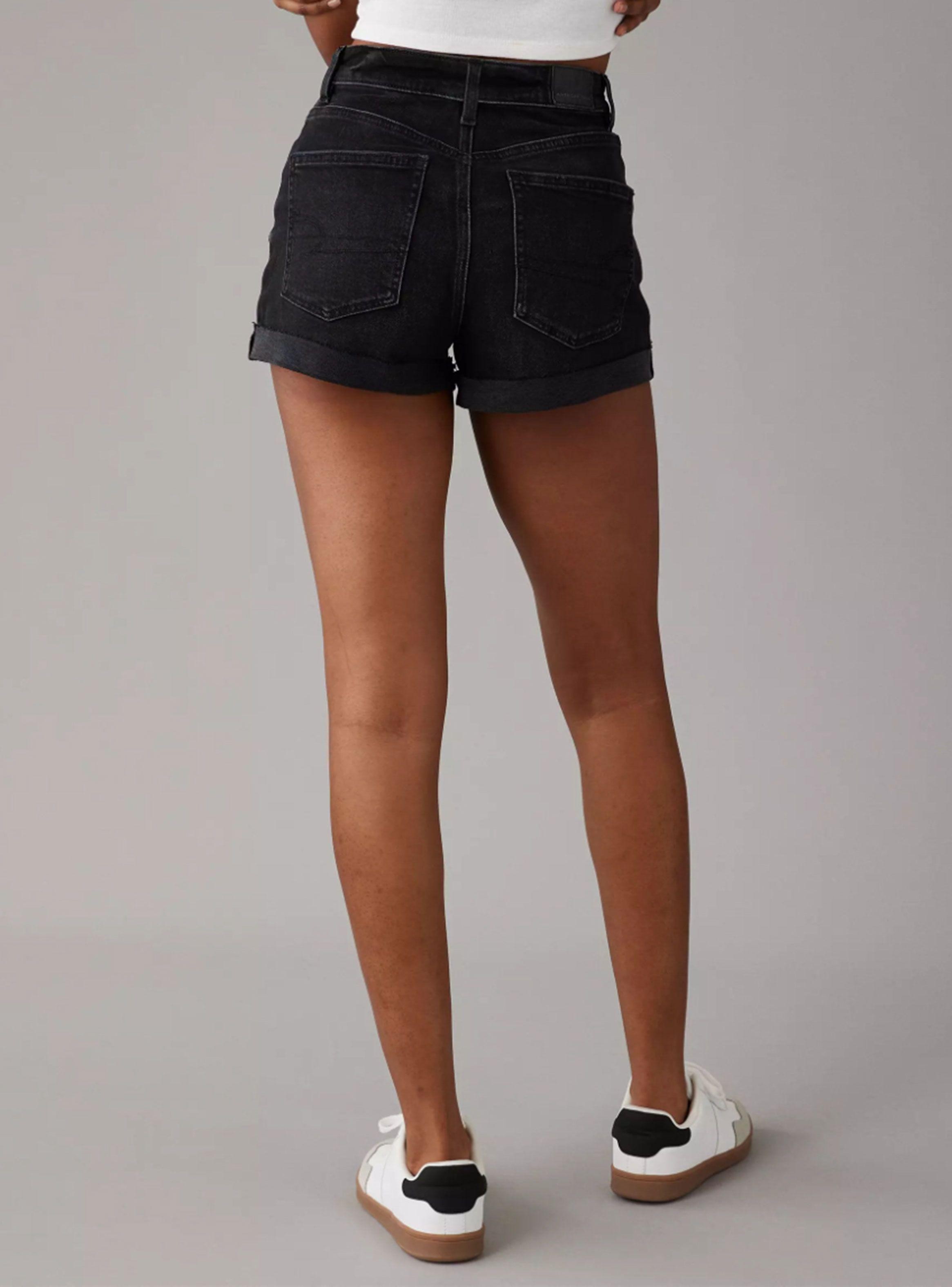 Shorts Mom Denim Stretch Bolsillo-1