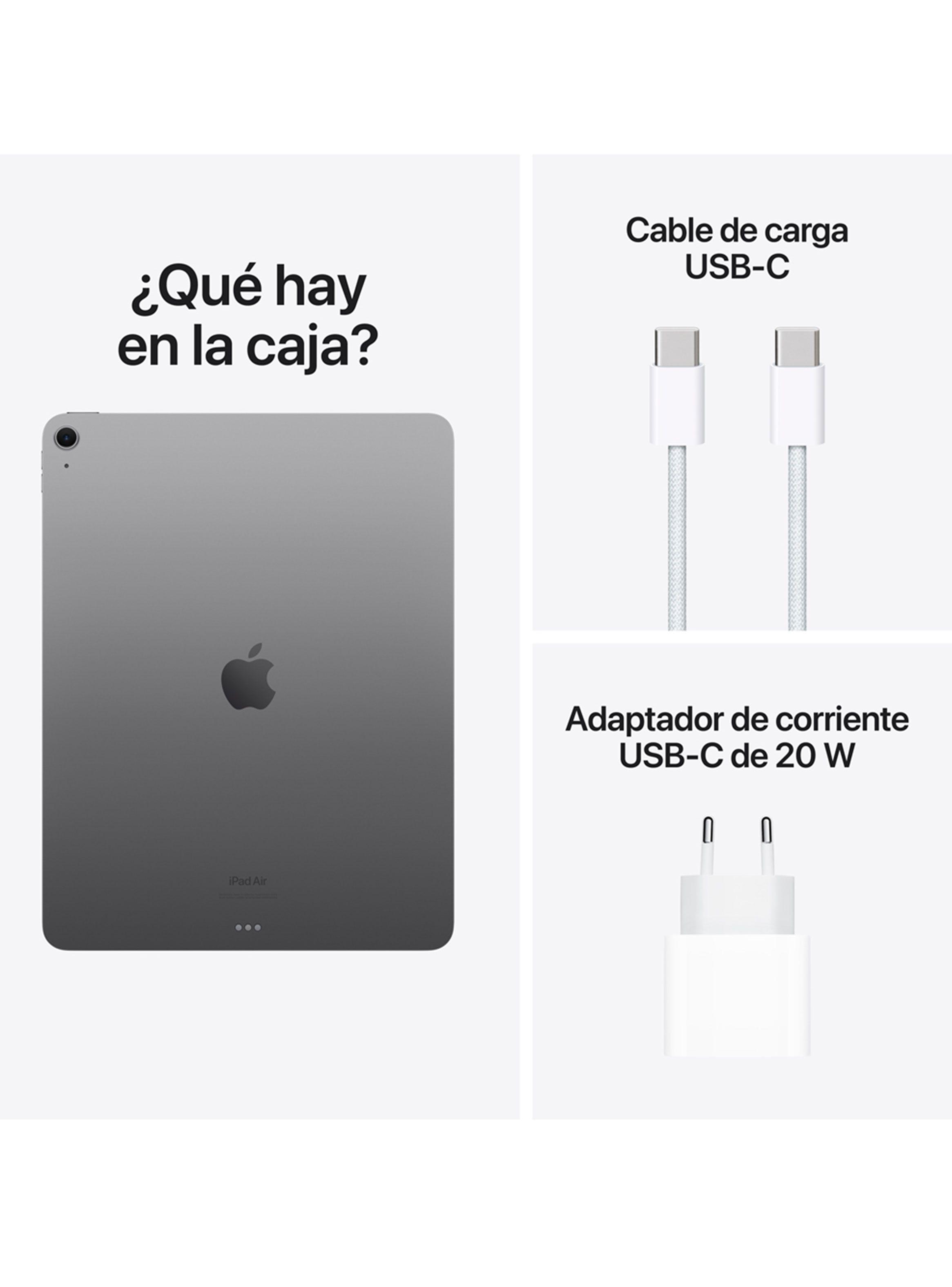 Apple iPad Air 13" WiFi Chip M2 128GB Gris Espacial-4