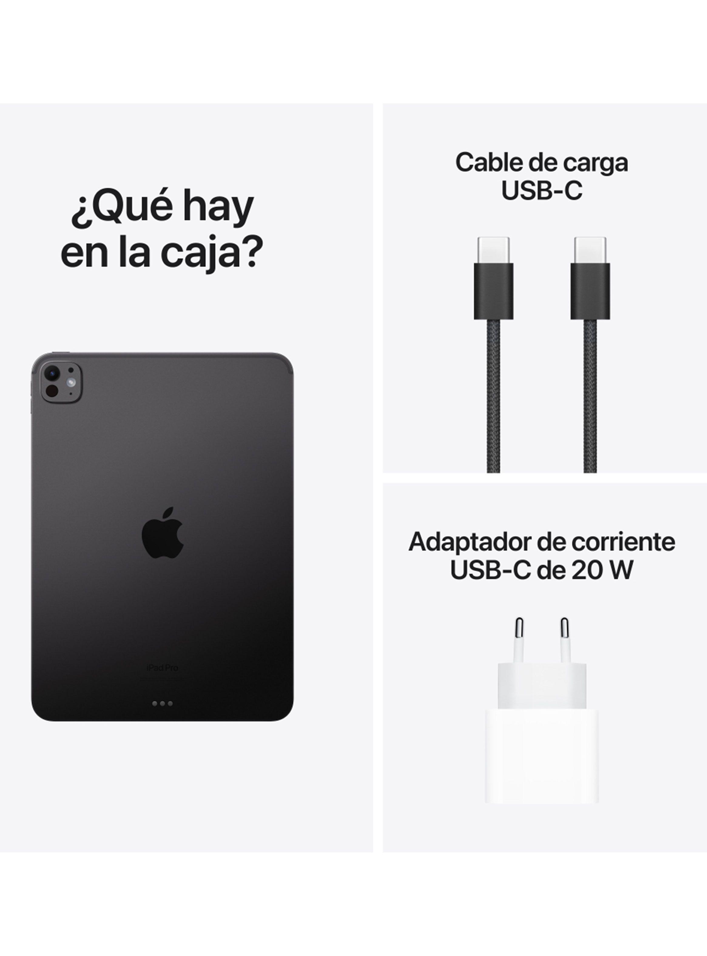 Apple iPad Pro 11" WiFi Chip M4 512GB Vidrio Estándar Negro Espacial-4