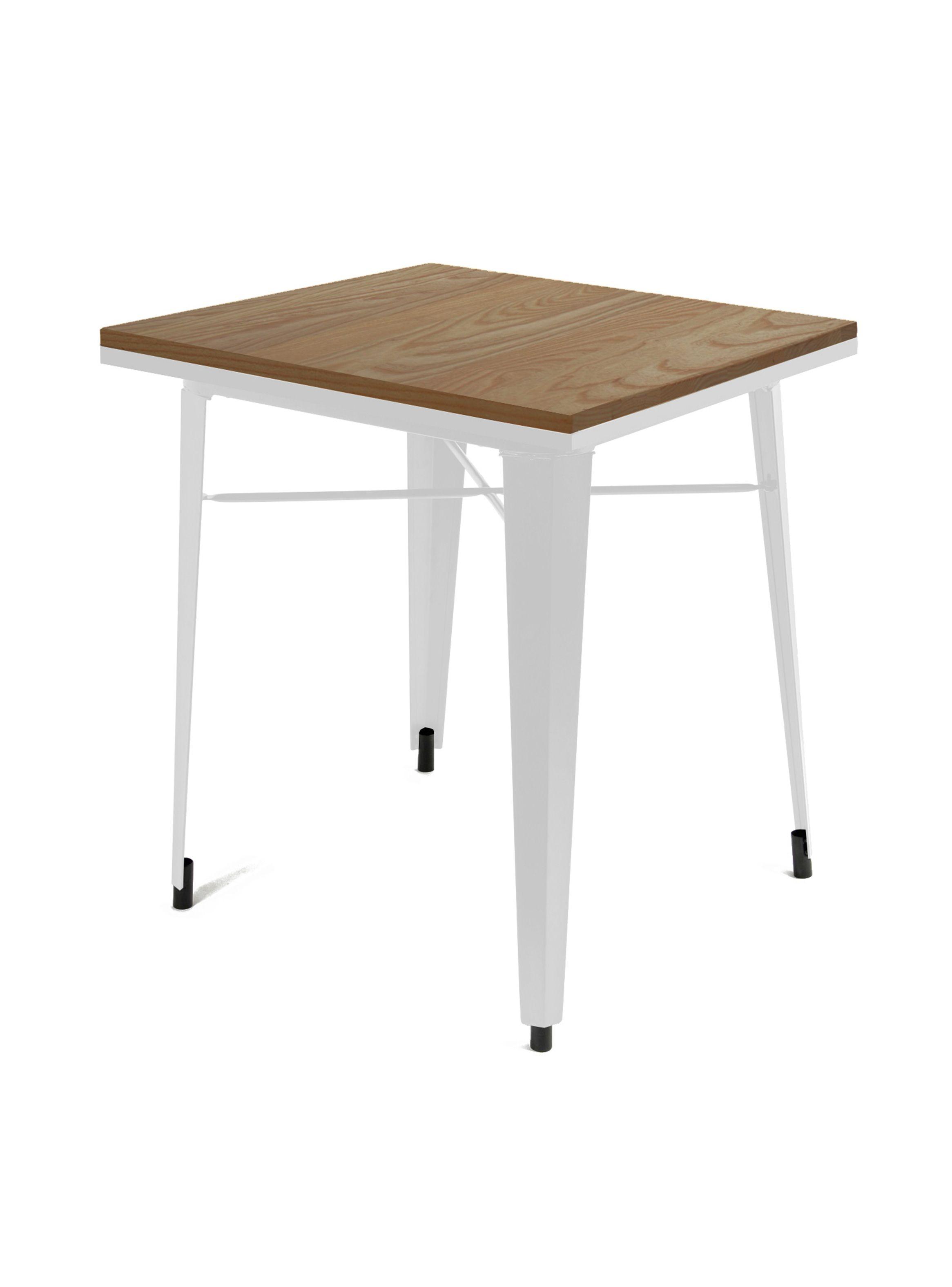 Mesa de Bar 70 x 75 cm Metal Tólix 162 Blanco-0