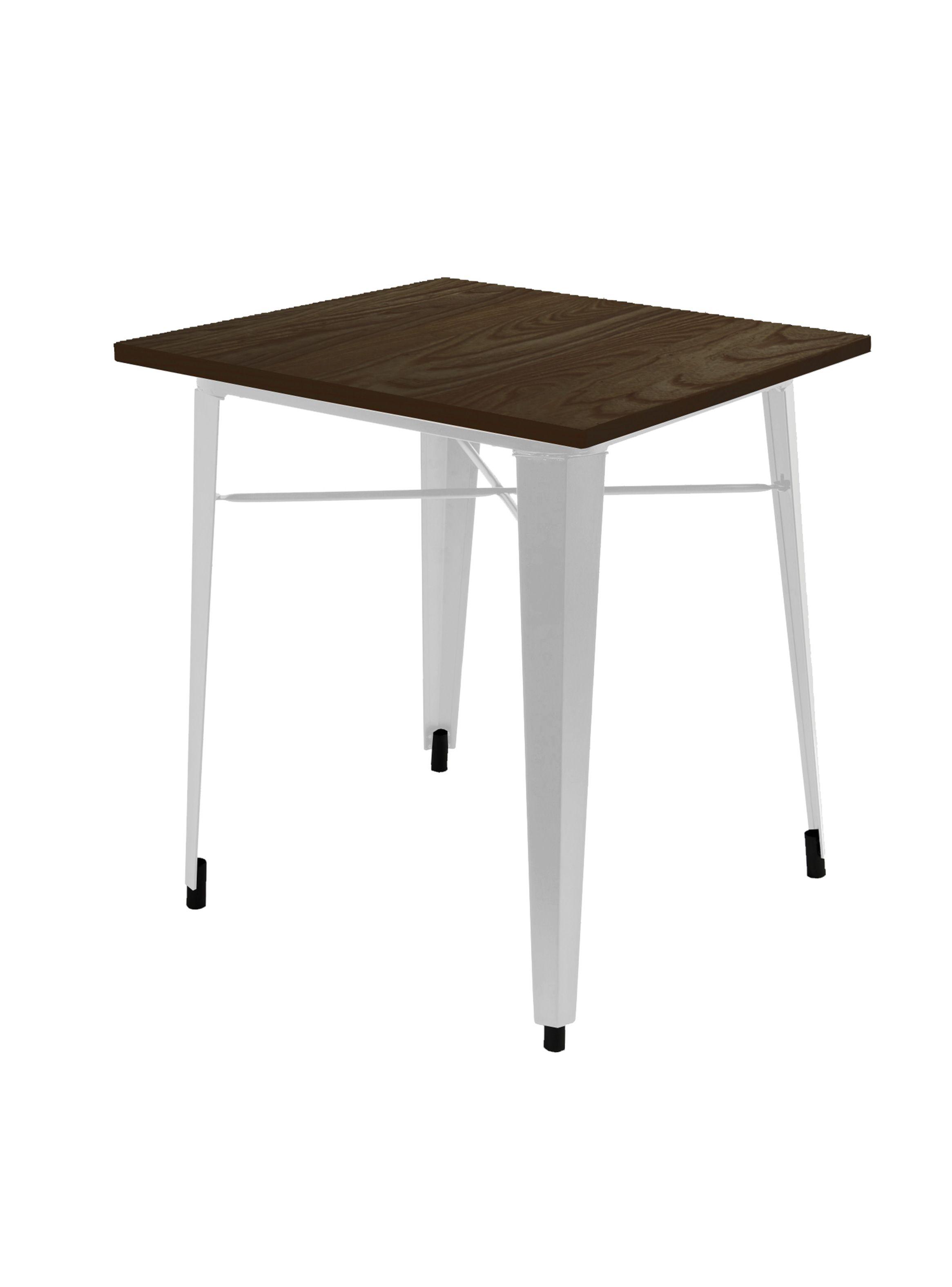 Mesa de Bar 70 x 75 cm Metal Tólix 161 Blanco-2