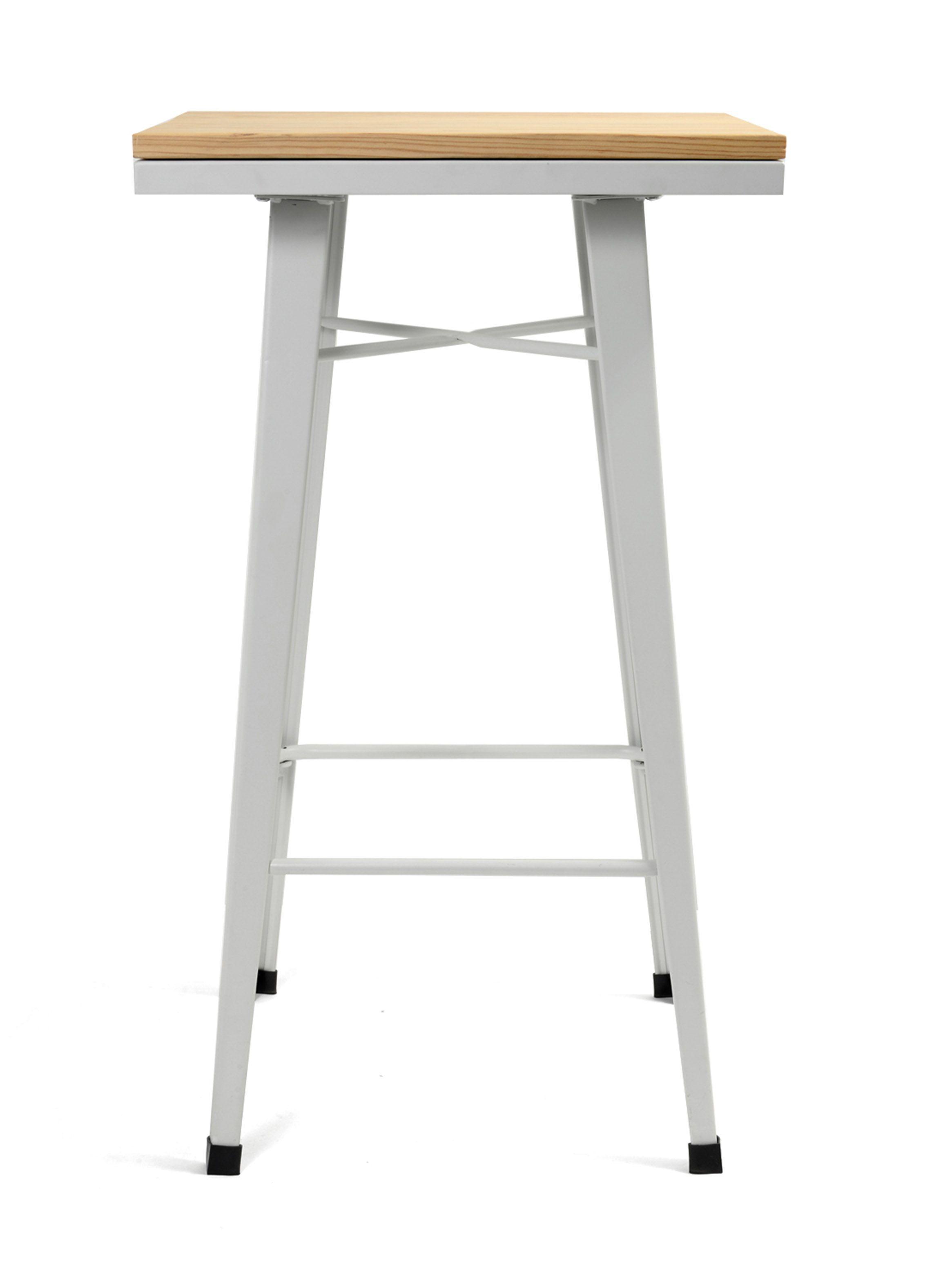 Mesa De Pies A Cabeza Store Bar Tólix 60x60cm Metal-0