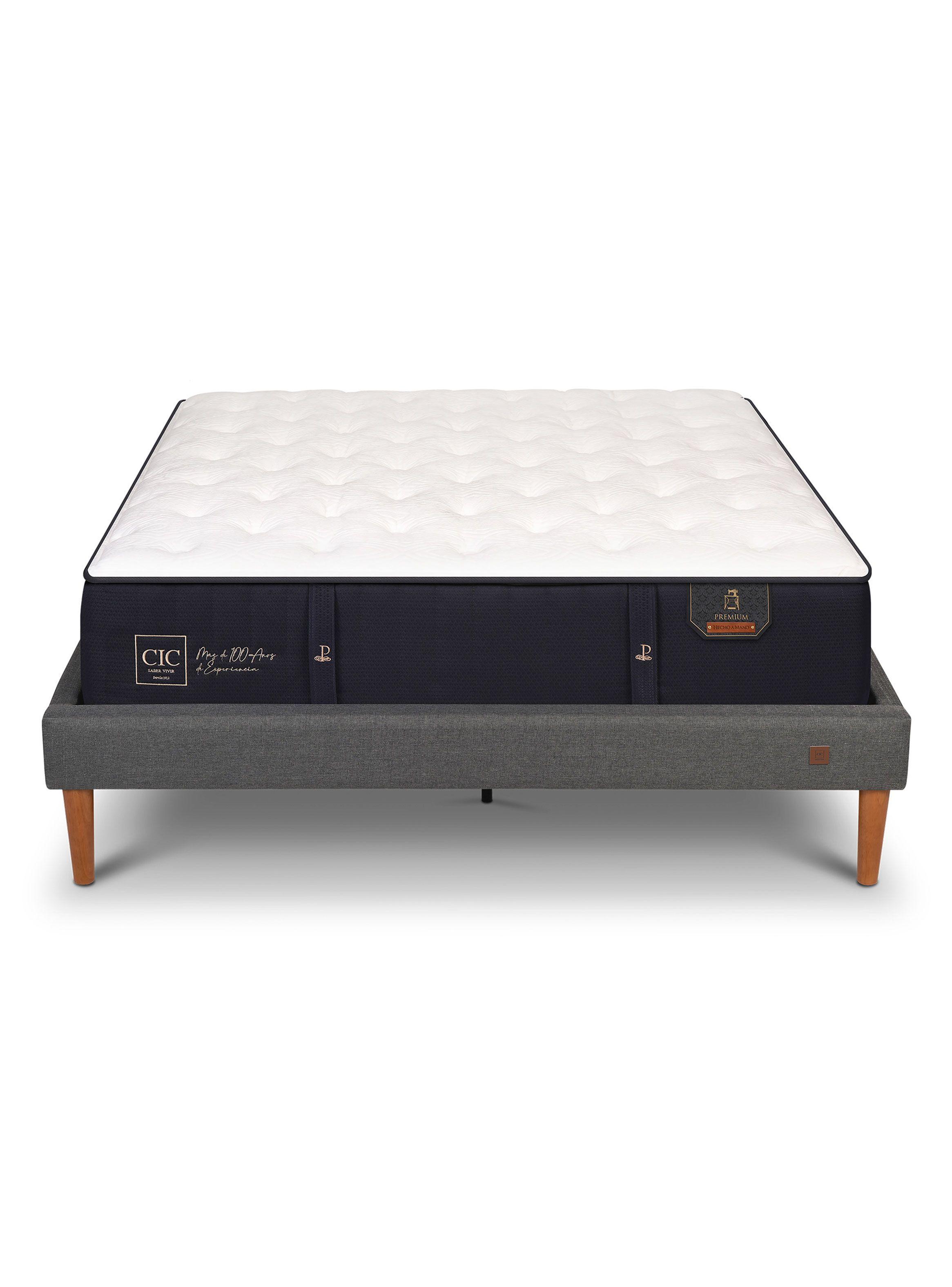 Cama Europea Curve Premium 2 Plazas-2