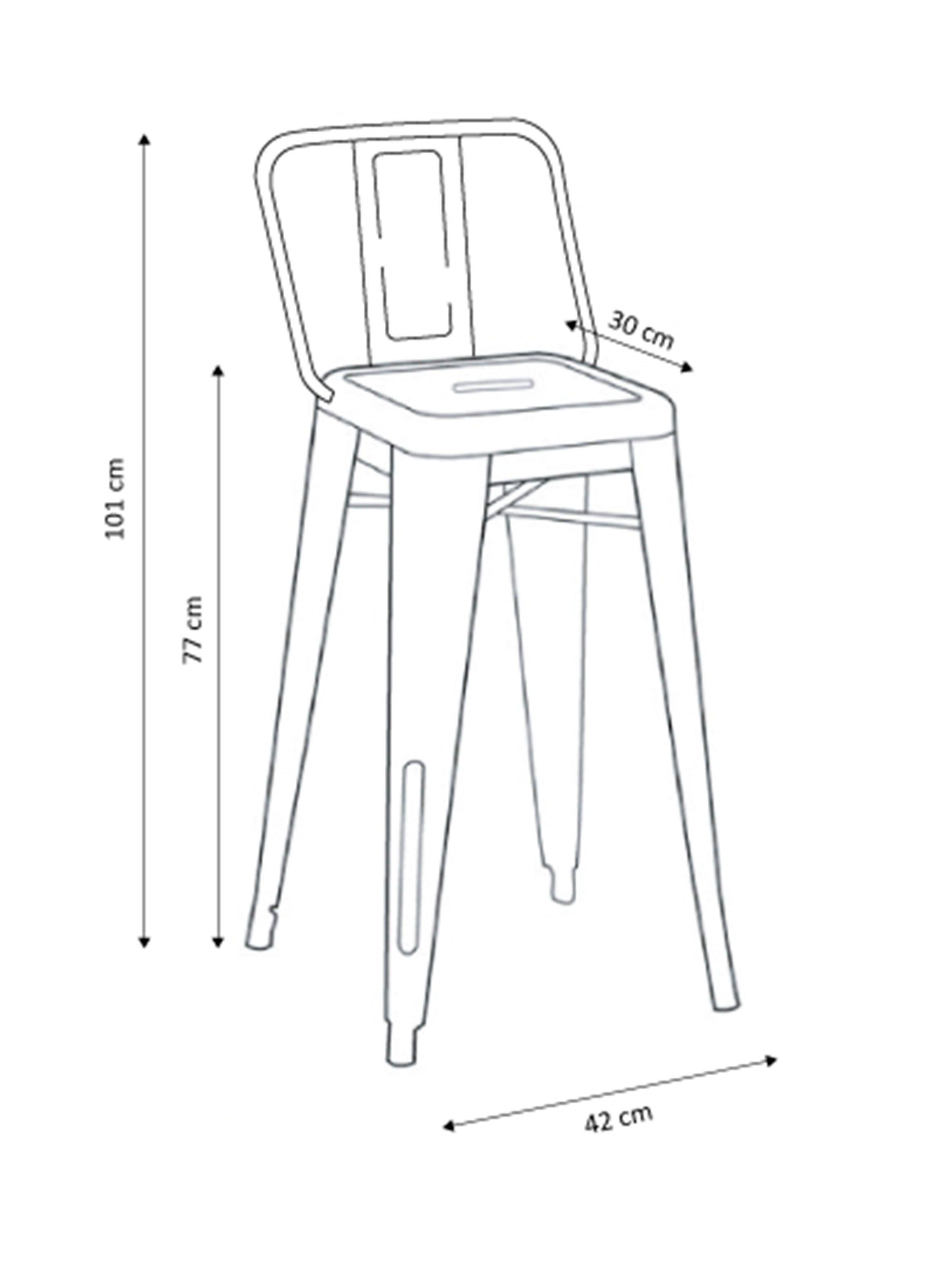 Piso con Respaldo Tólix 101 cm-2
